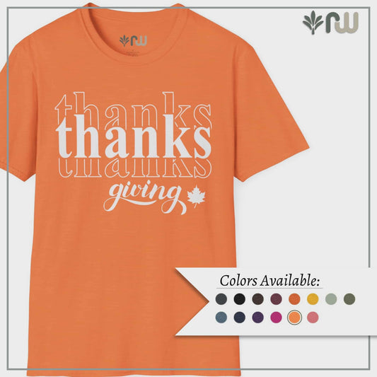 "Thanksgiving" - Softstyle T-Shirt