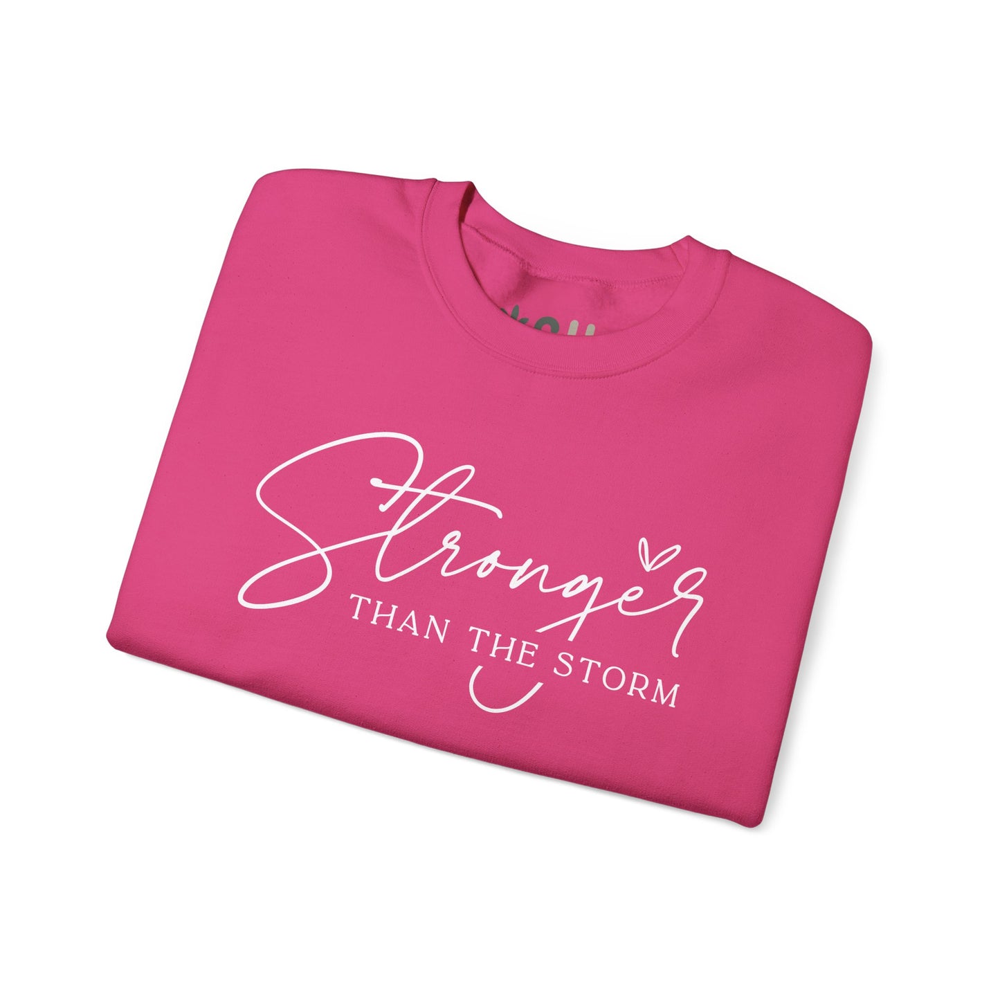 "Stronger than the Storm" Crewneck Sweatshirt