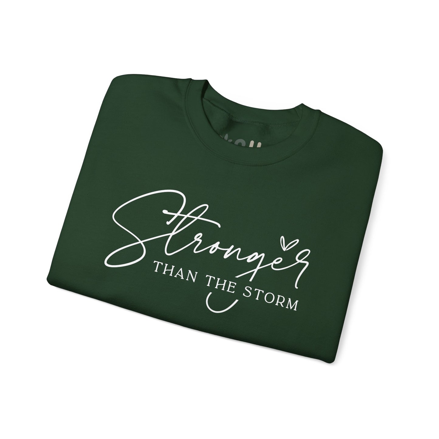 "Stronger than the Storm" Crewneck Sweatshirt