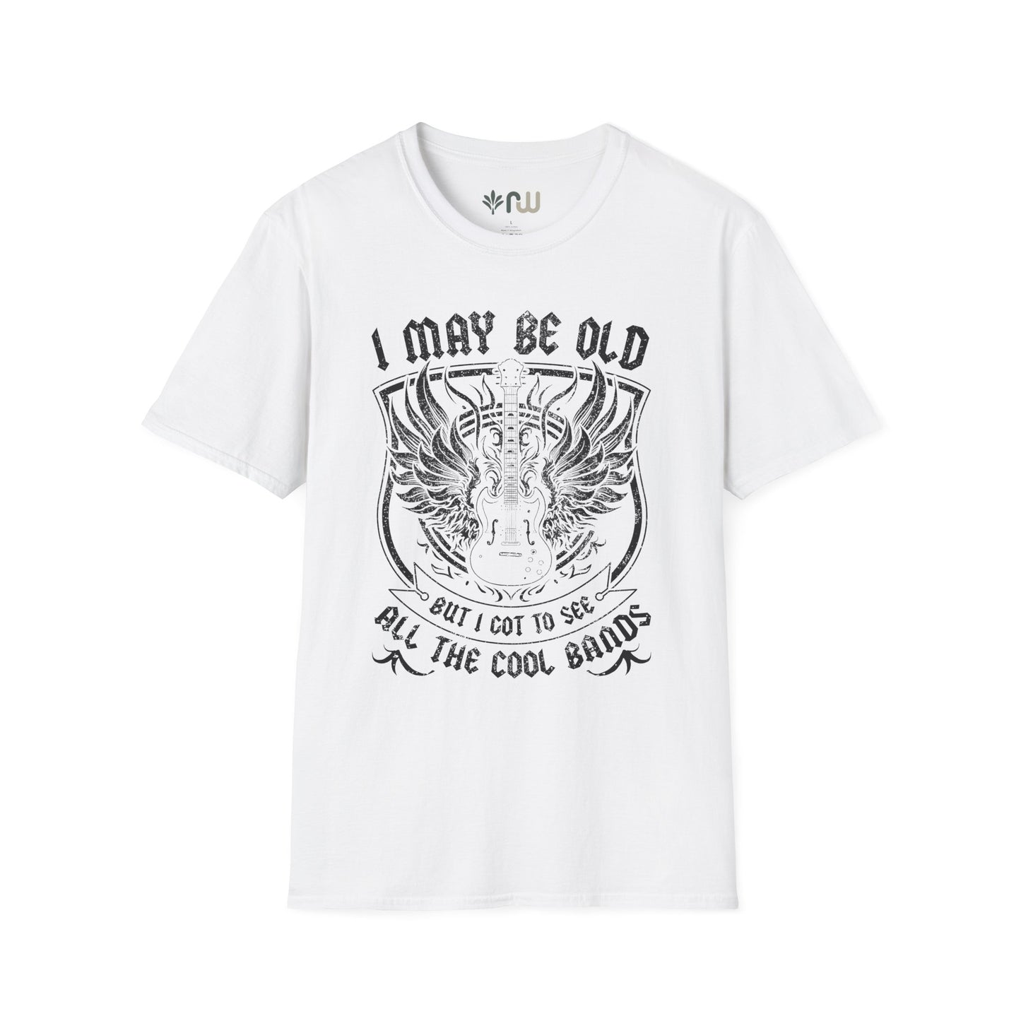 "I Got to See All the Cool Bands" Softstyle T-Shirt