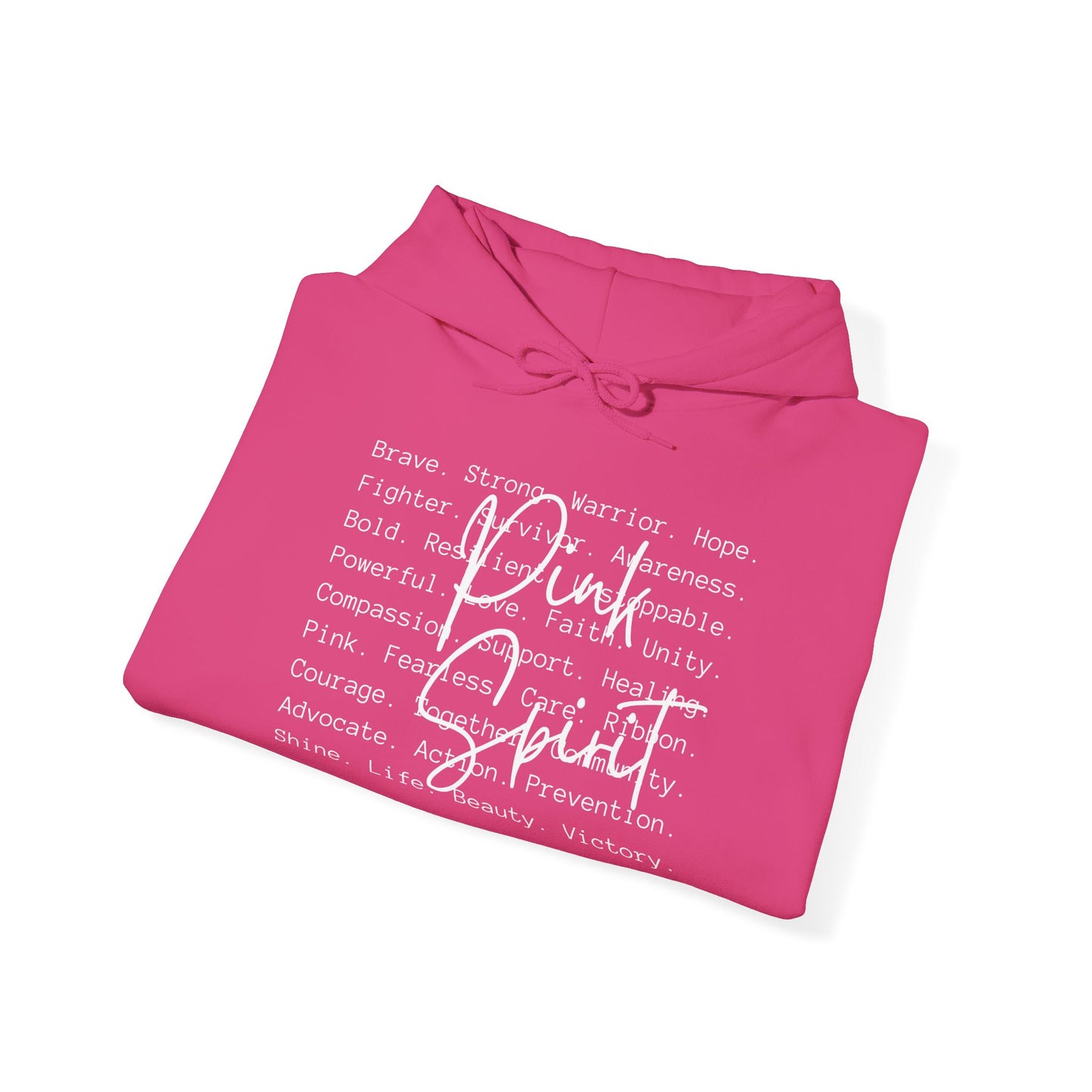 "Pink Spirit" Hooded Sweatshirt