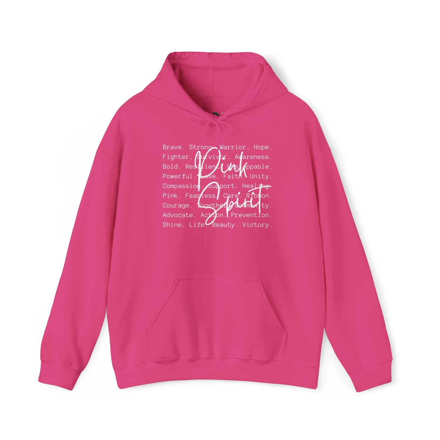"Pink Spirit" Hooded Sweatshirt