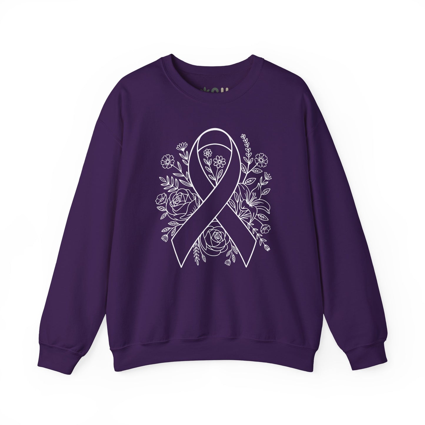 "Awareness Ribbon" - Crewneck Sweatshirt