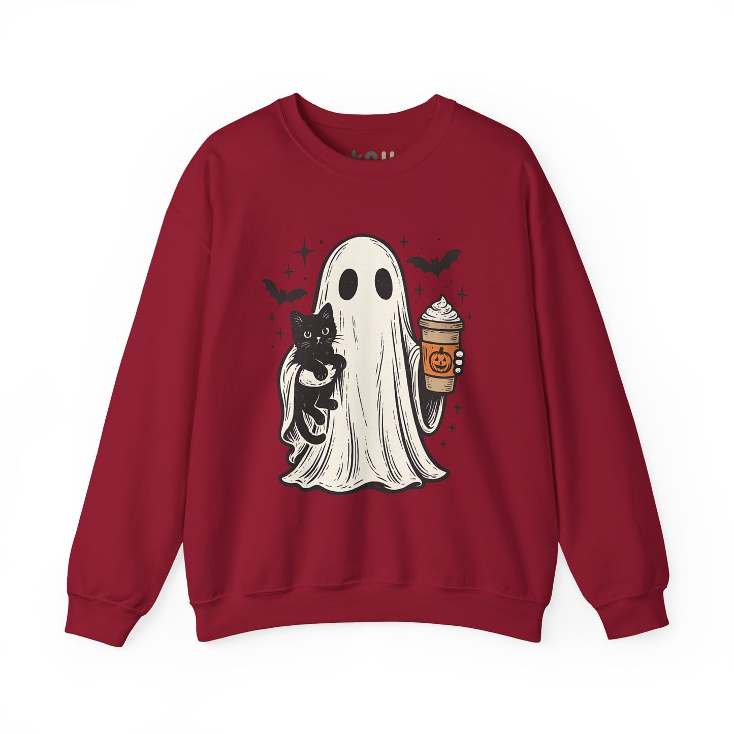 "Ghost and Cat" - Crewneck Sweatshirt