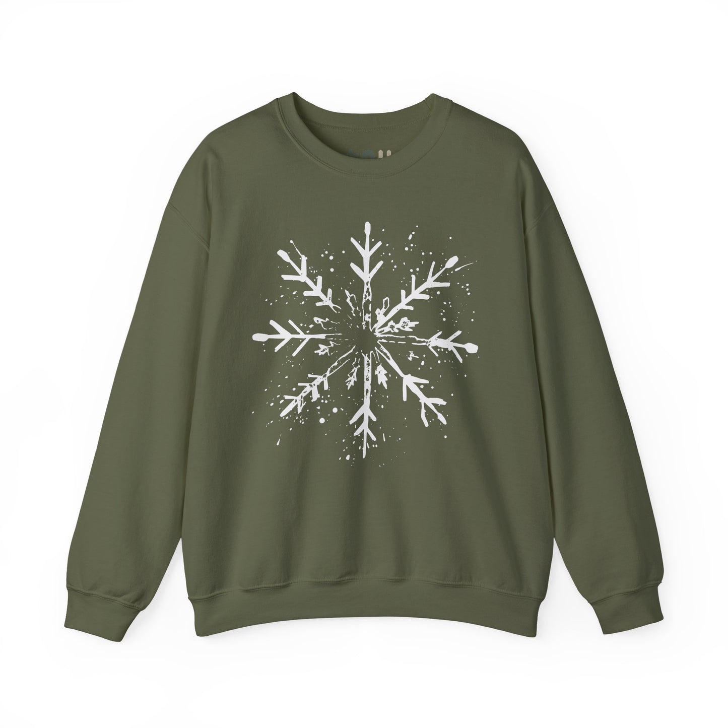 Snowflake Crewneck Sweatshirt