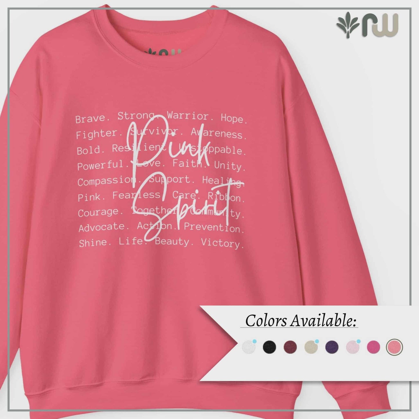 "Pink Spirit" - Crewneck Sweatshirt