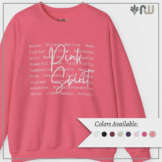 "Pink Spirit" - Crewneck Sweatshirt