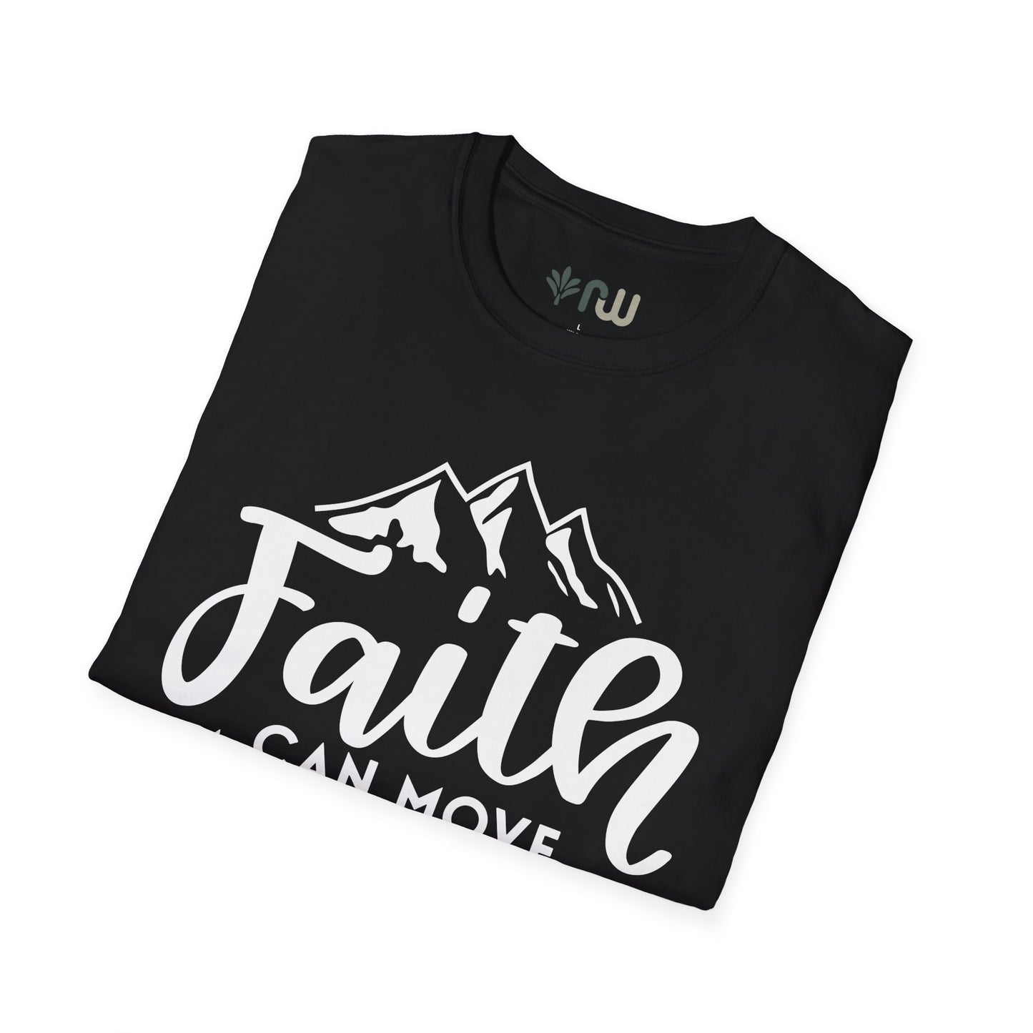 "Faith Can Move Mountains" Softstyle T-Shirt