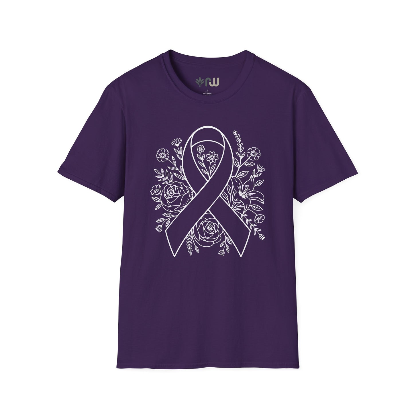"Awareness Ribbon" - Softstyle T-Shirt