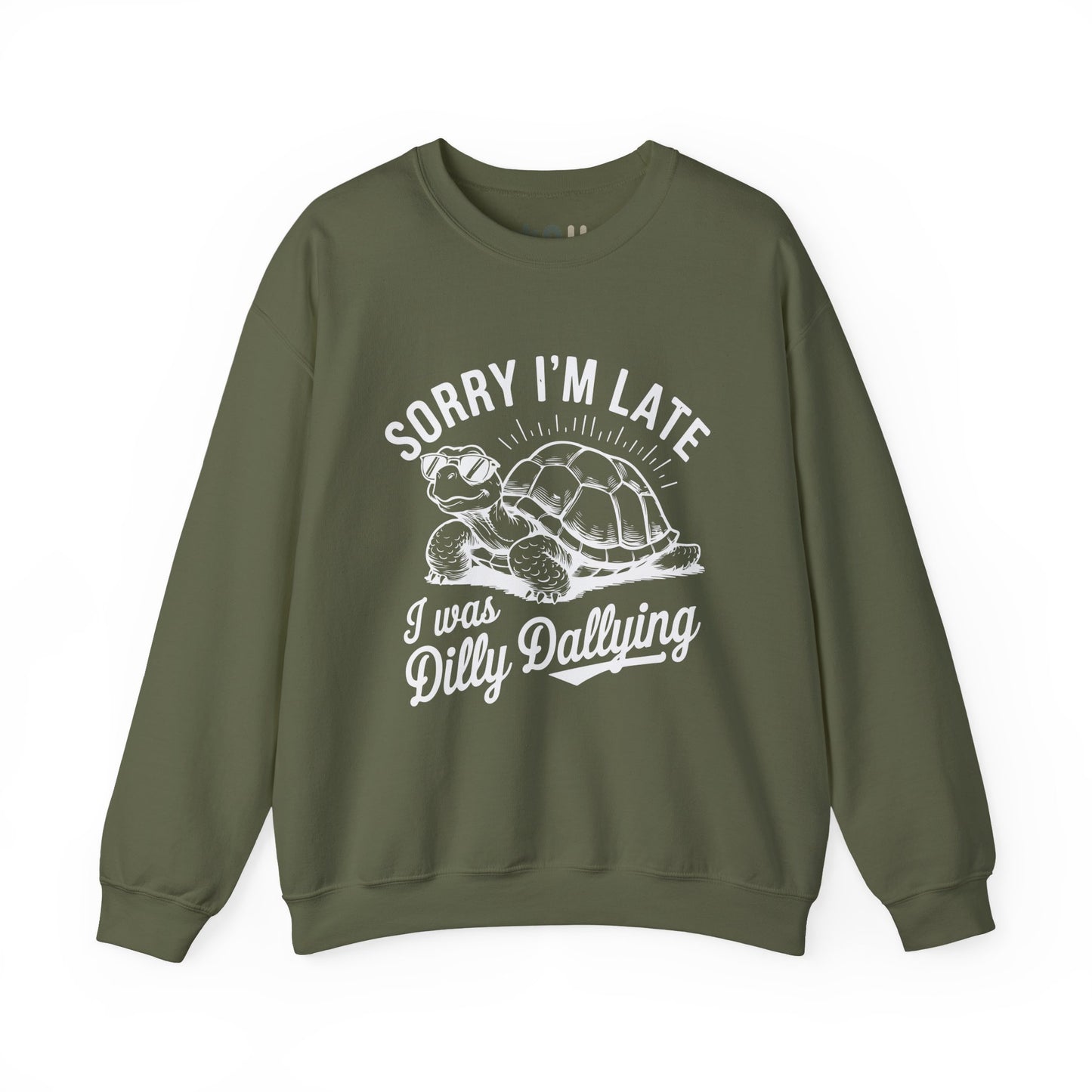 "Sorry I'm Late" - Crewneck Sweatshirt