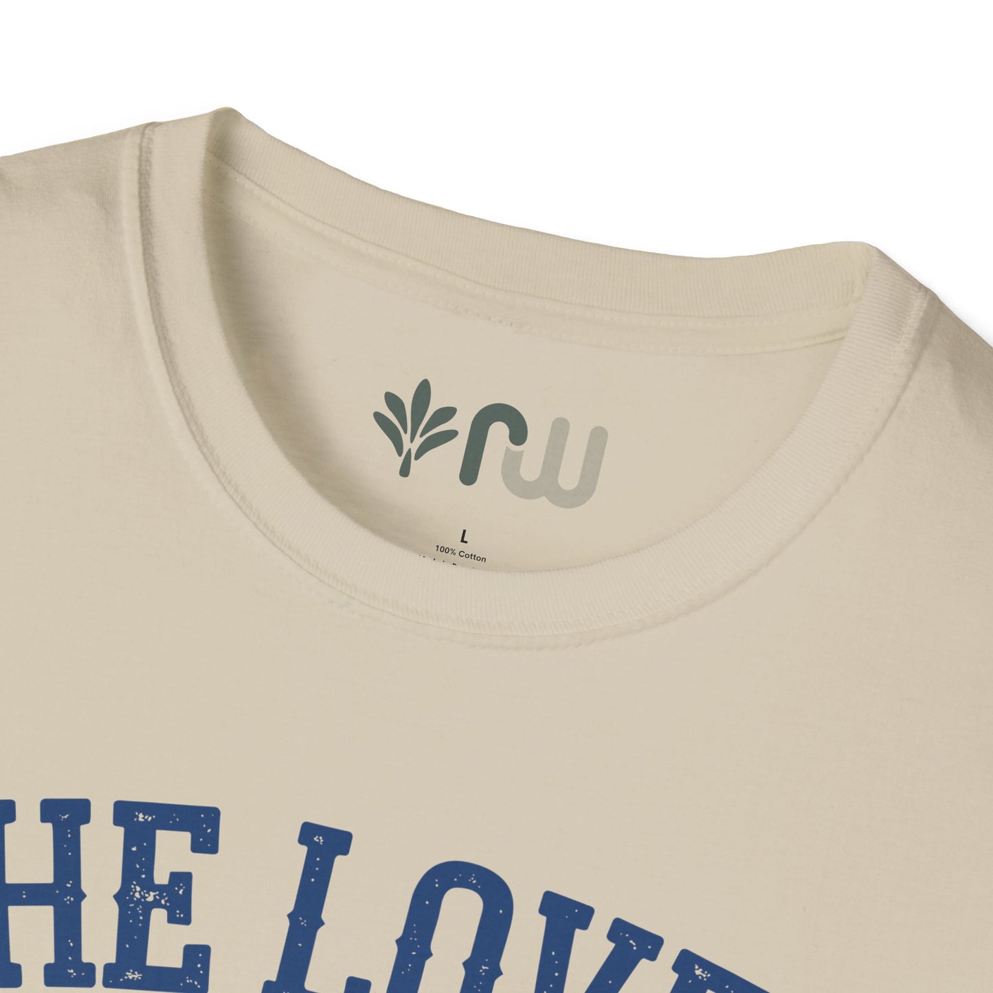 "She Loves Jesus and America Too" Softstyle T-Shirt