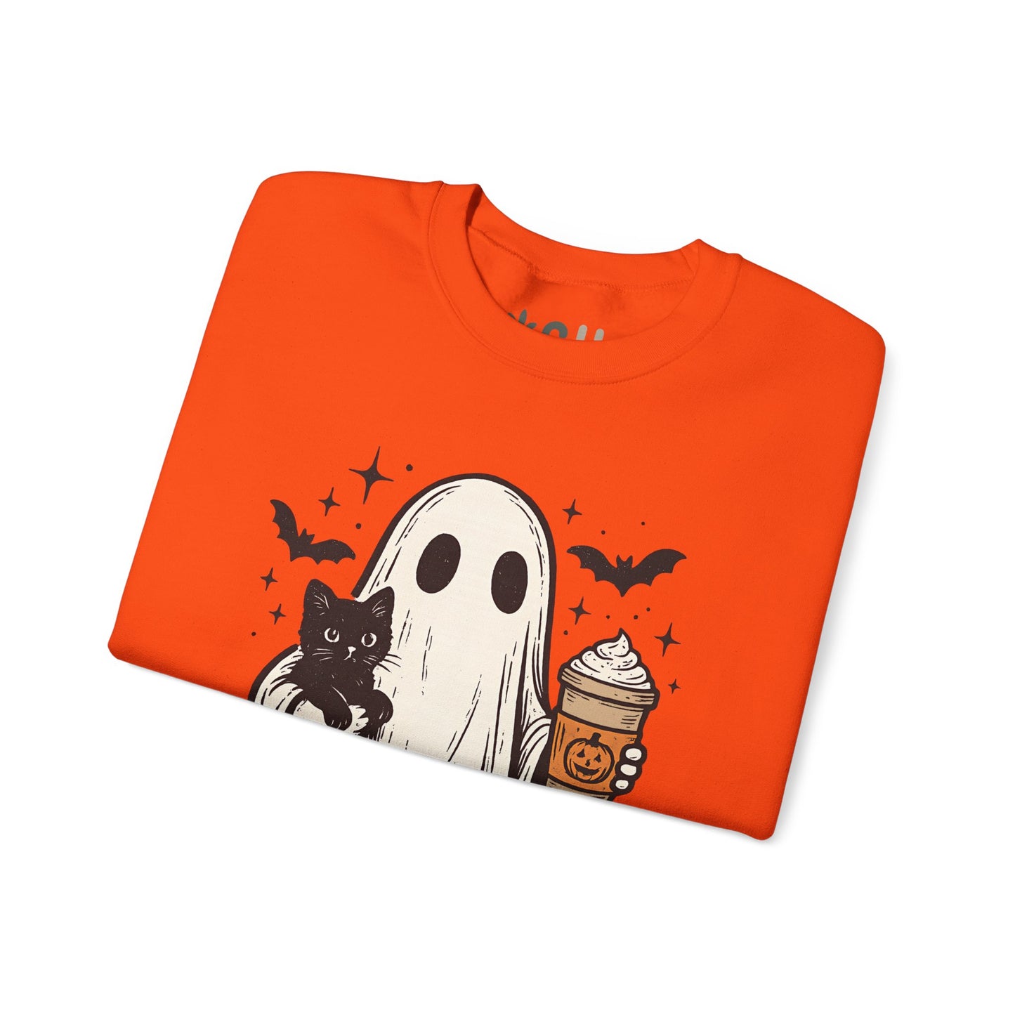 "Ghost and Cat" - Crewneck Sweatshirt