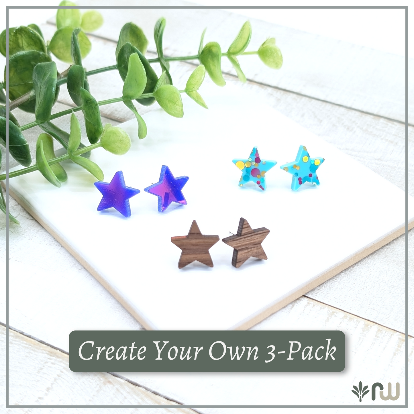Star Stud - 3 Pack