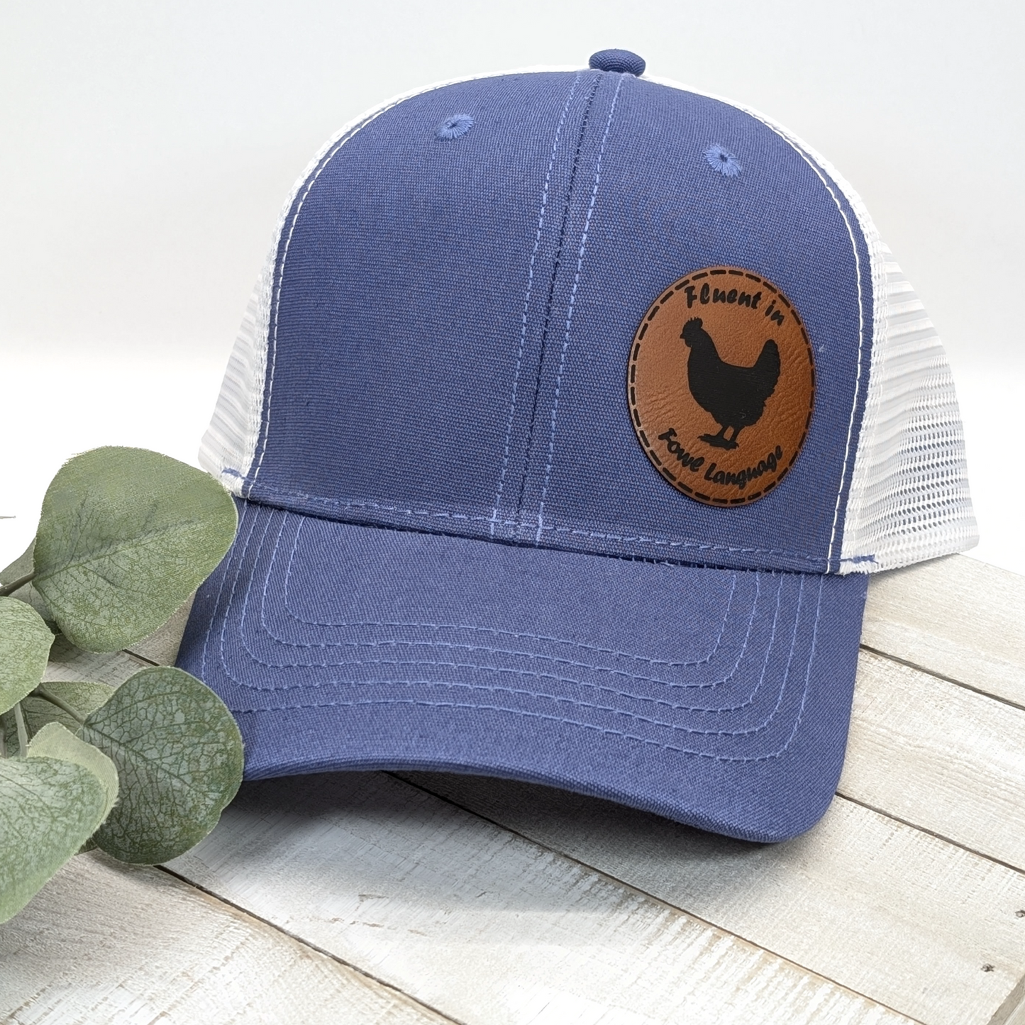 Ponytail Hat - Fluent in Fowl Language