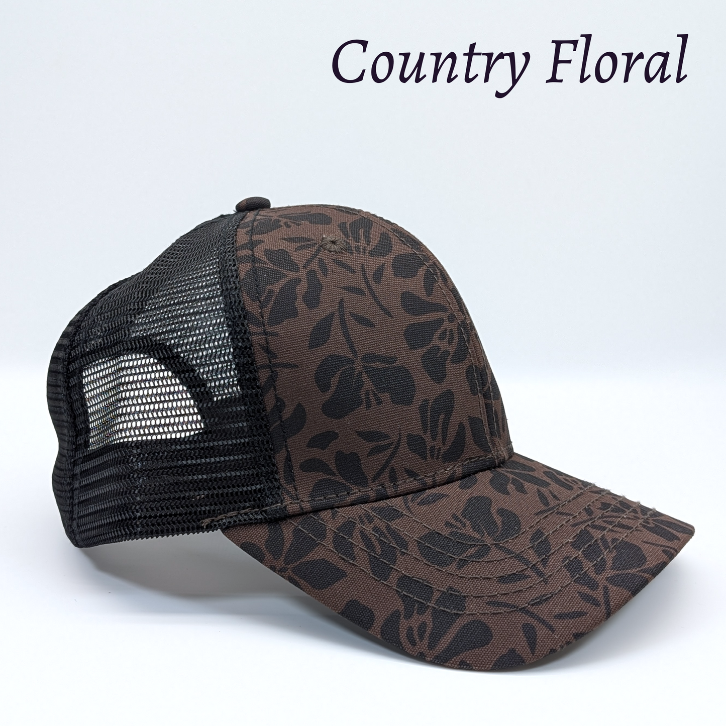 Ponytail Hat - Fluent in Fowl Language