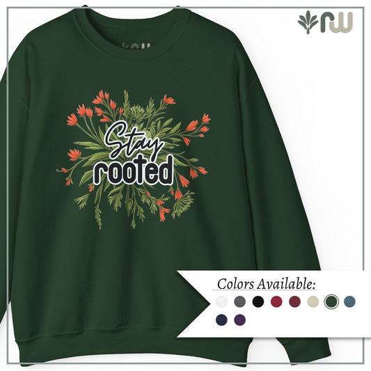 "Stay Rooted" Vault J - Crewneck Sweatshirt