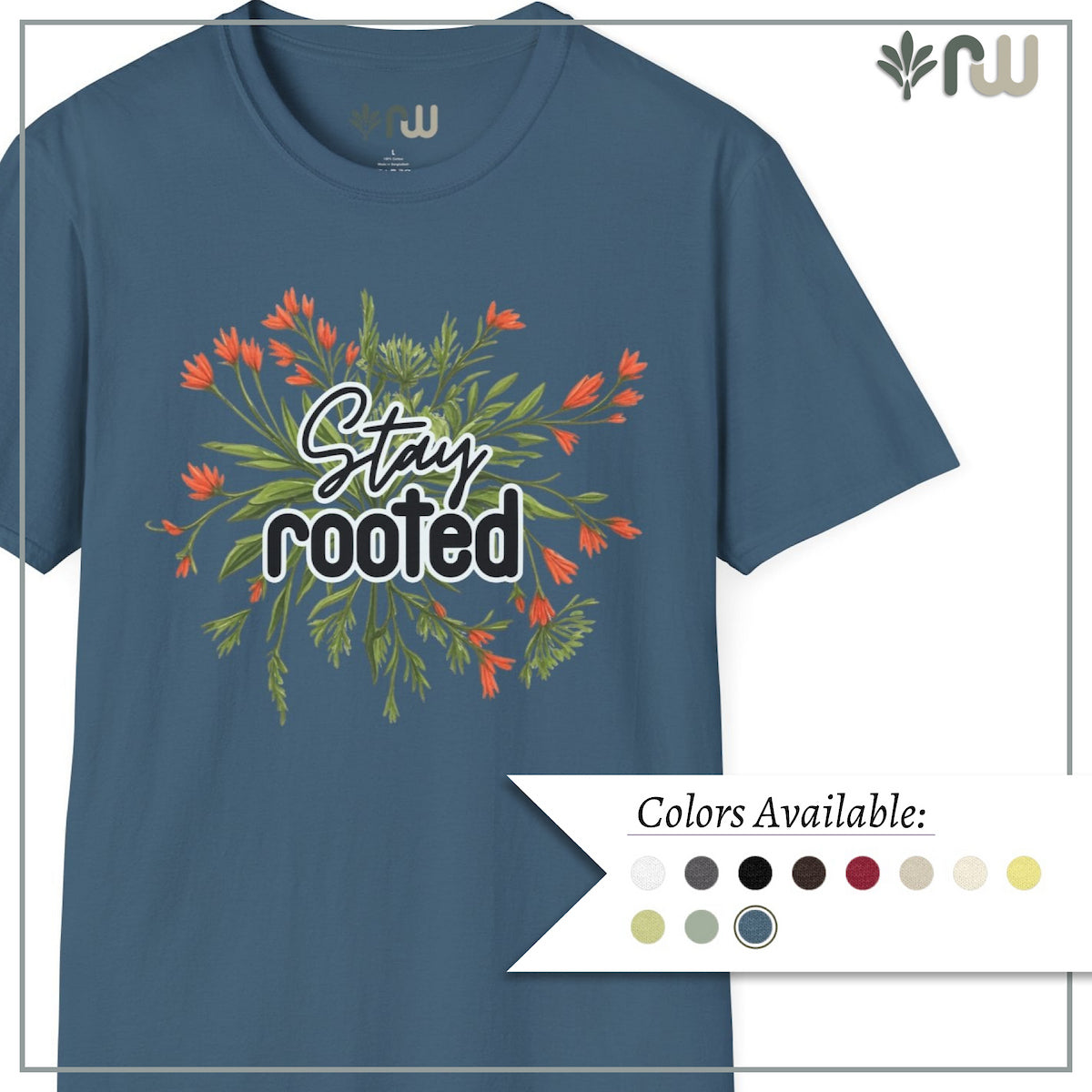 "Stay Rooted" Vault J - Softstyle T-Shirt