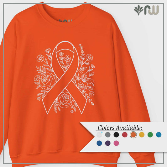 "Awareness Ribbon" - Crewneck Sweatshirt