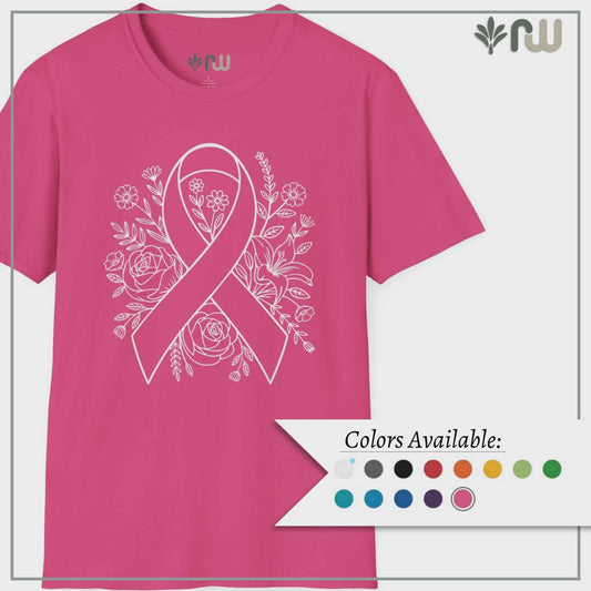 "Awareness Ribbon" - Softstyle T-Shirt