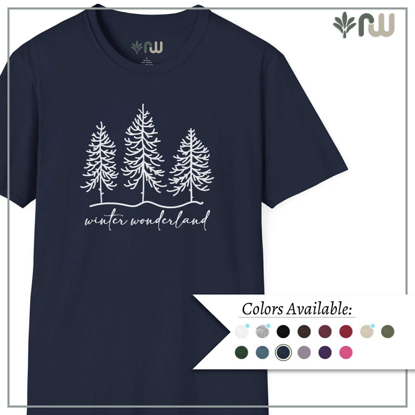 "Winter Wonderland" - Softstyle T-Shirt