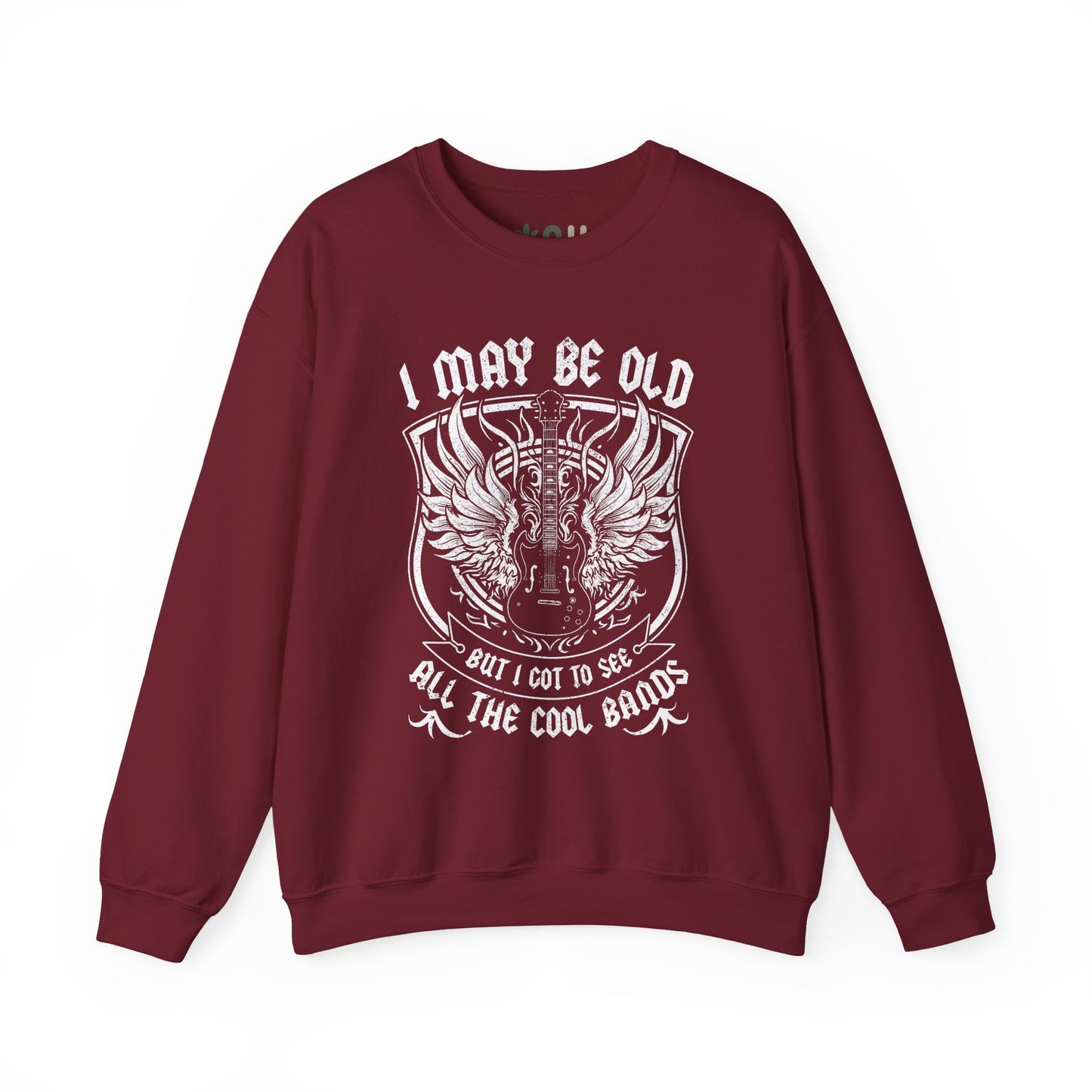 "I Got to See All the Cool Bands" Crewneck Sweatshirt