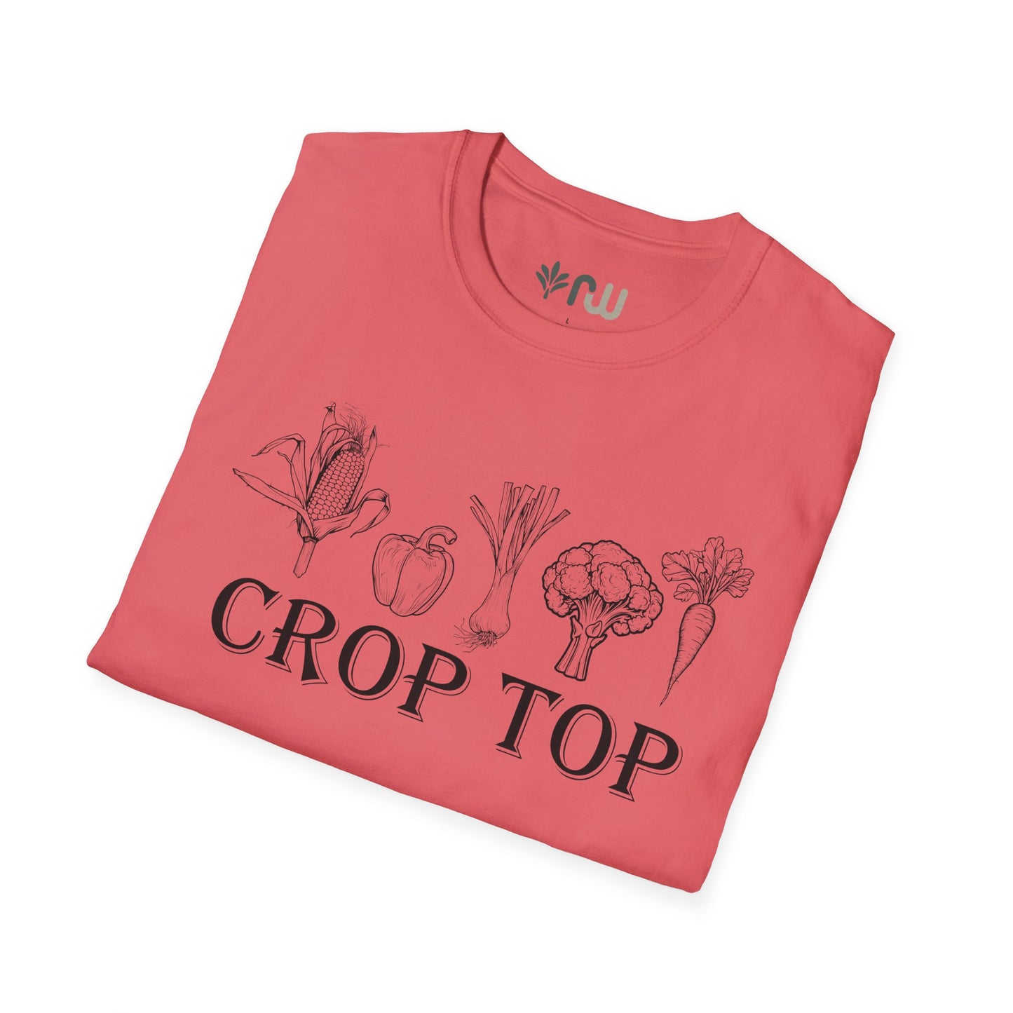 "Crop Top" Softstyle T-Shirt