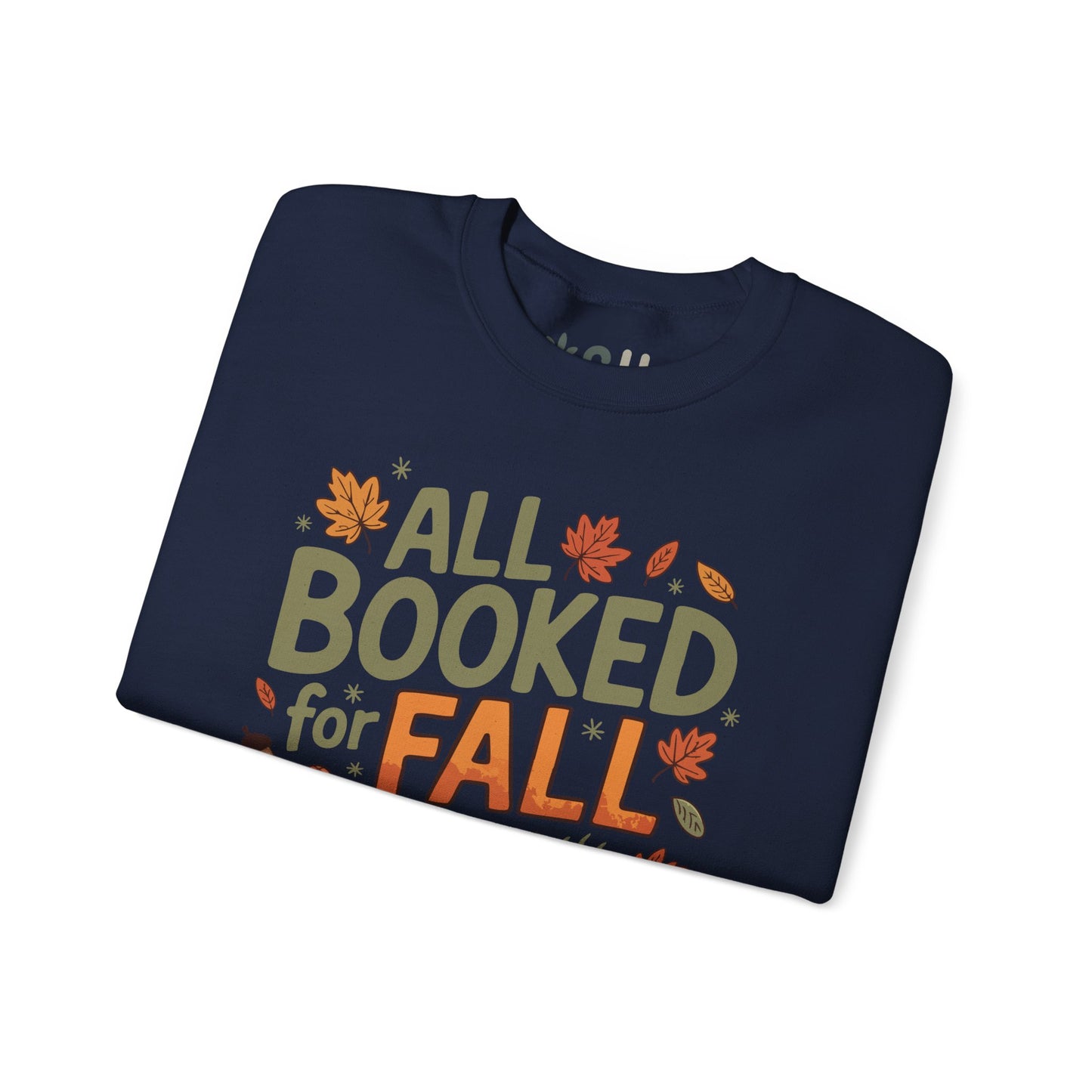 "All Booked for Fall" - Crewneck Sweatshirt