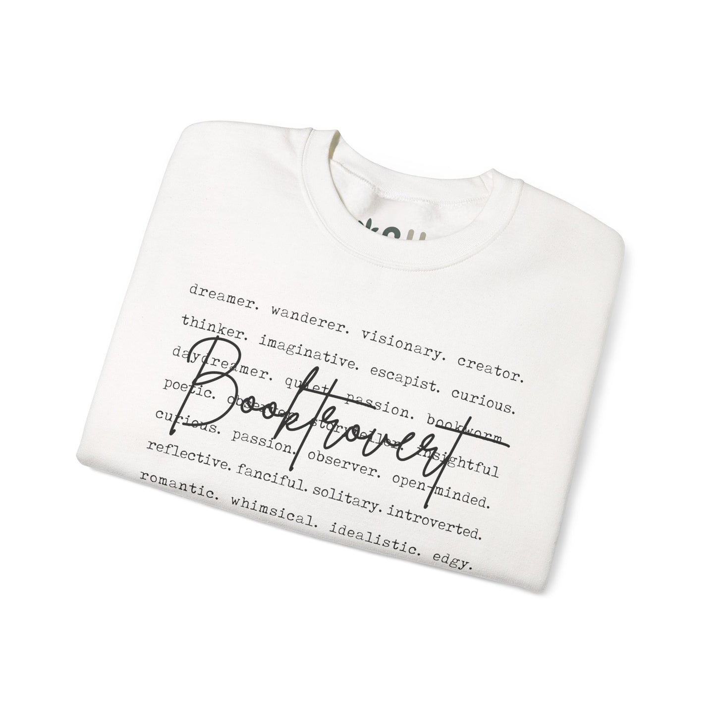 "Booktrovert" Crewneck Sweatshirt