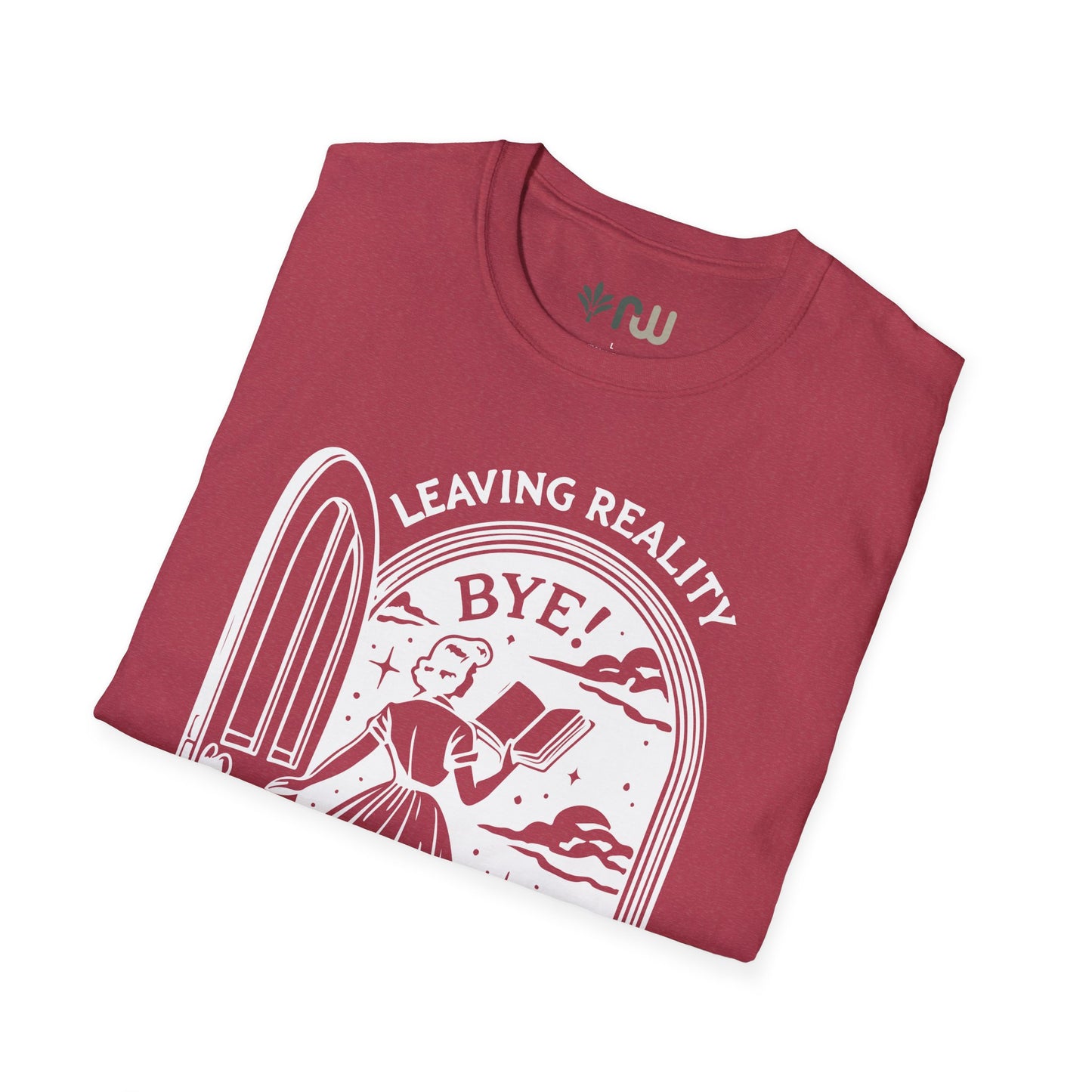 "Leaving Reality, Entering Fiction" Softstyle T-Shirt