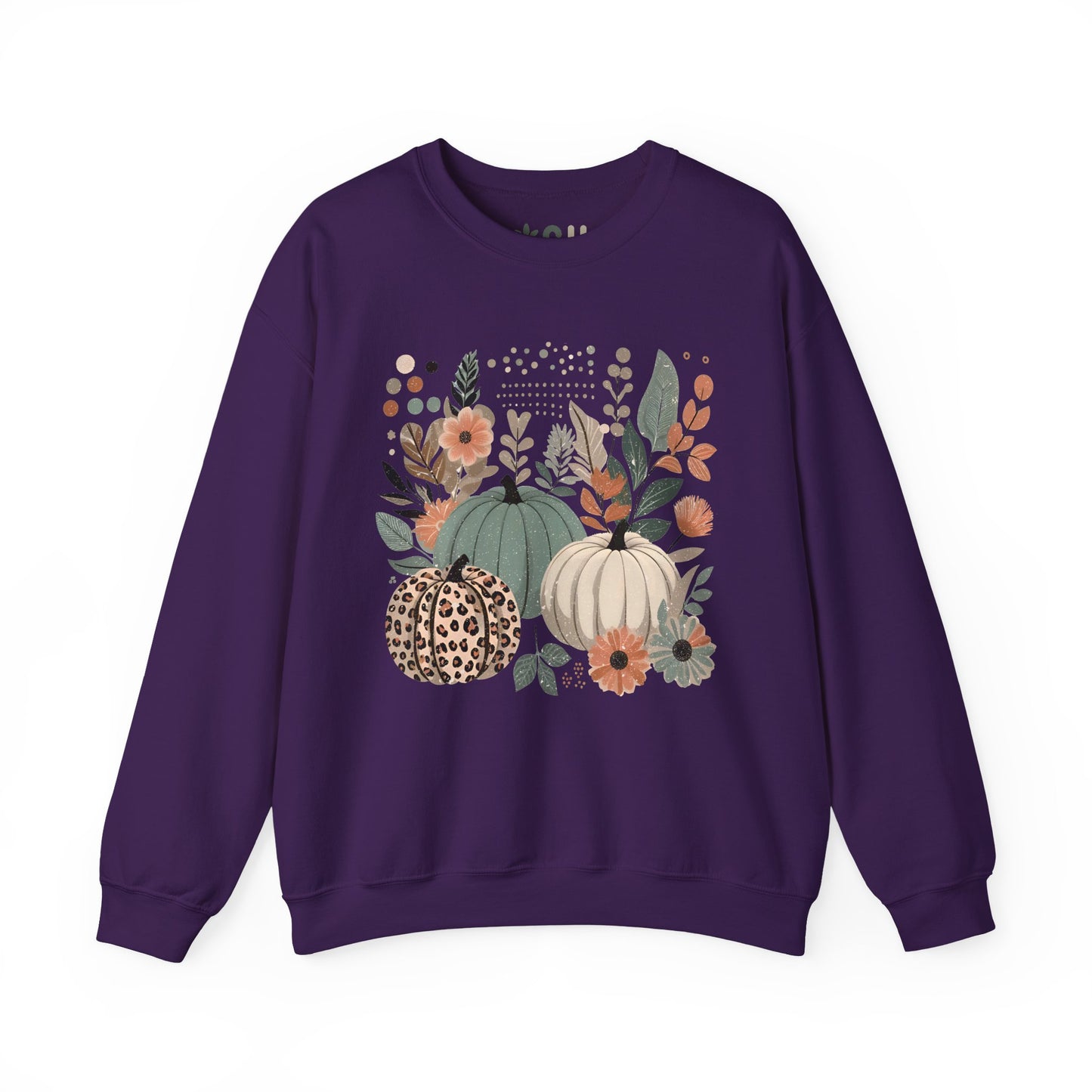 "Boho Pumpkins" - Crewneck Sweatshirt