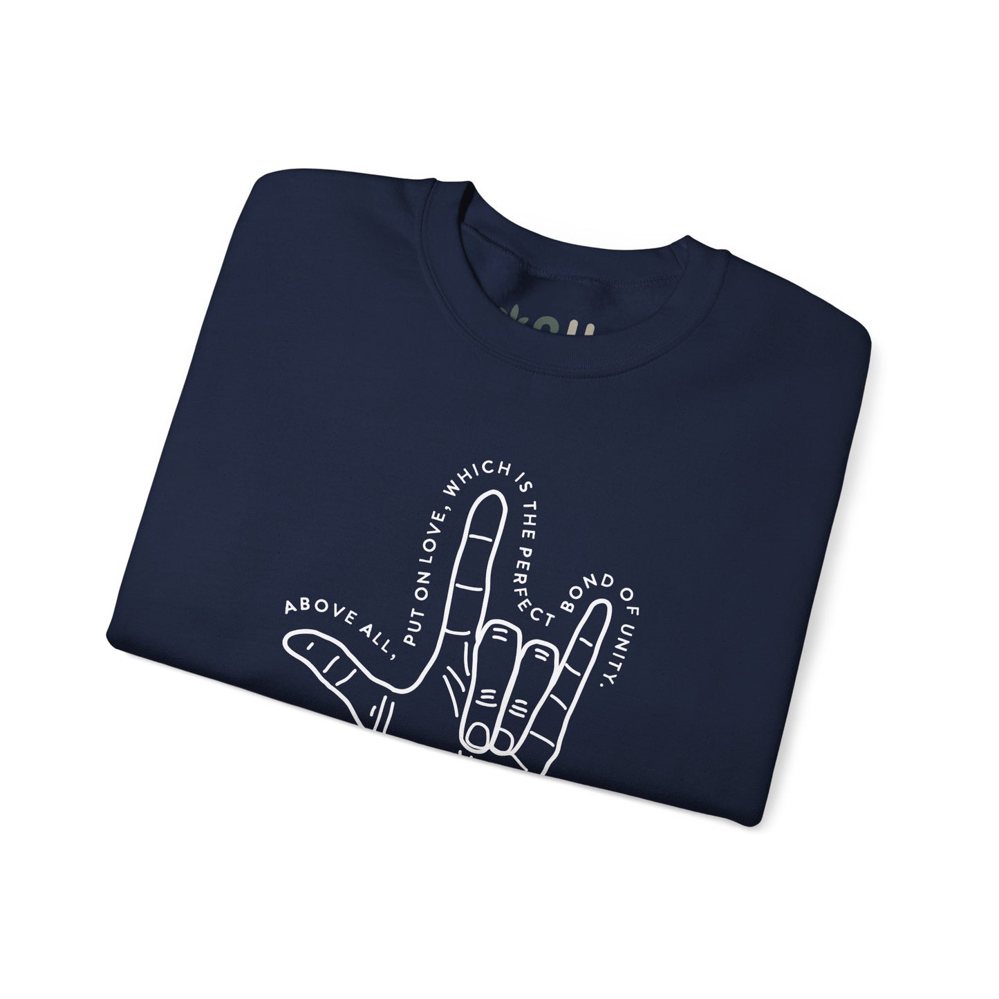 "ASL I Love you" - Crewneck Sweatshirt