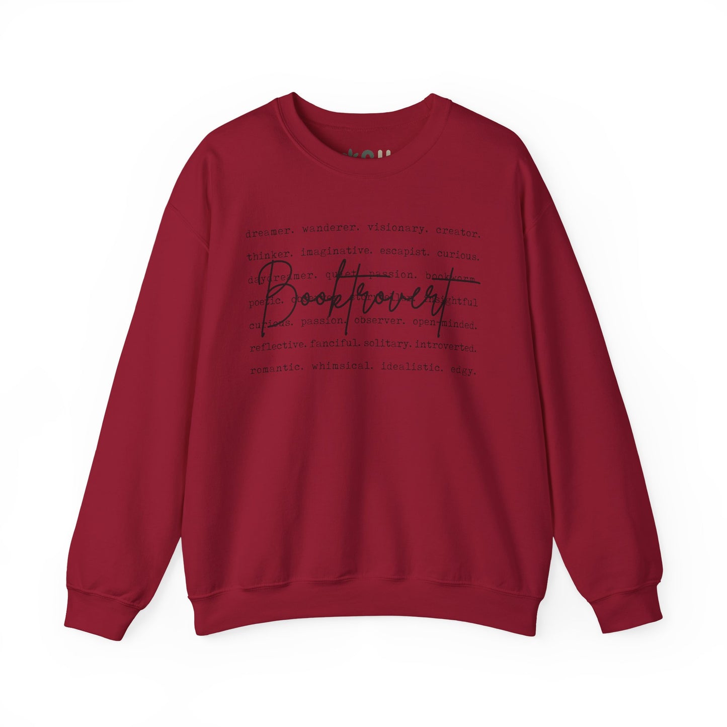 "Booktrovert" Crewneck Sweatshirt
