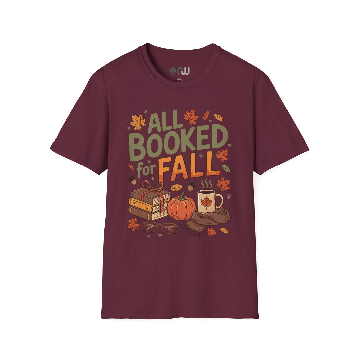 "All Booked for Fall" - Softstyle T-Shirt