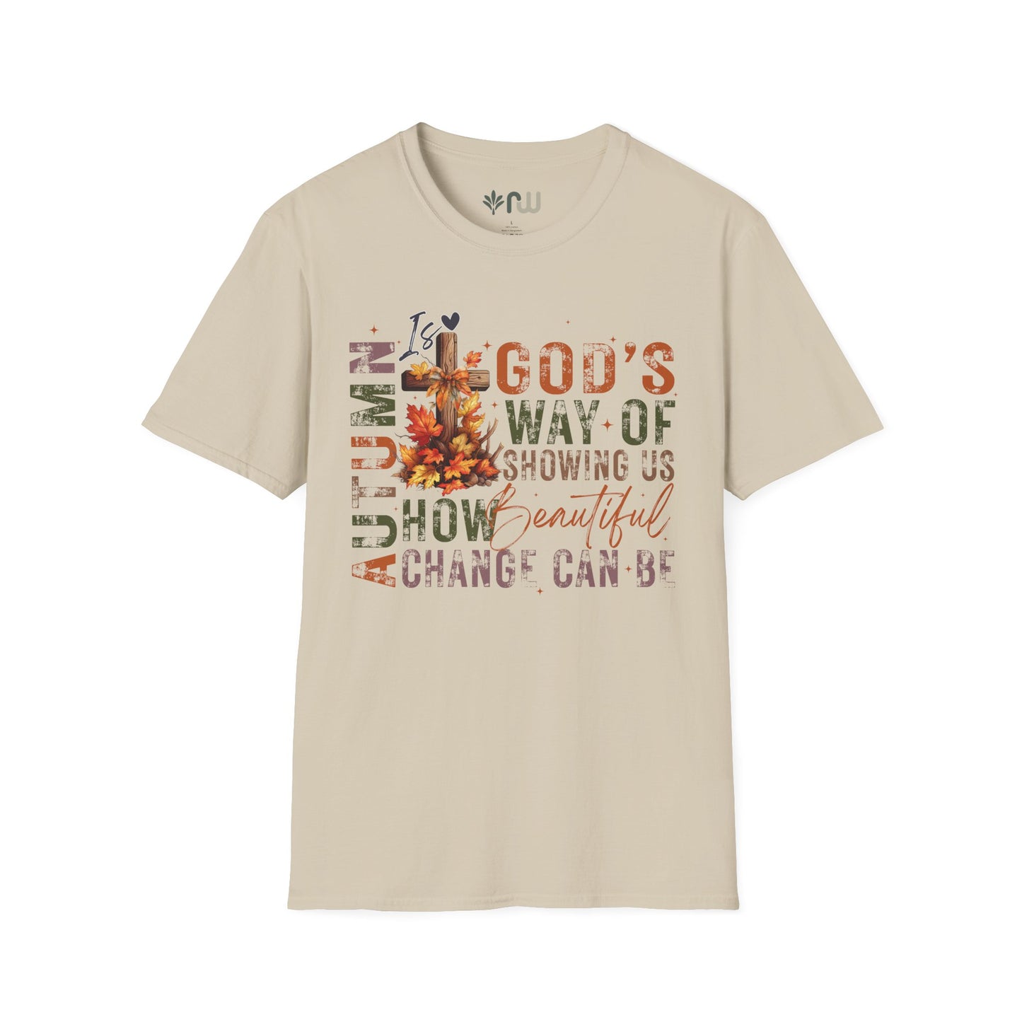 "Autumn is God's Way" - Softstyle T-Shirt