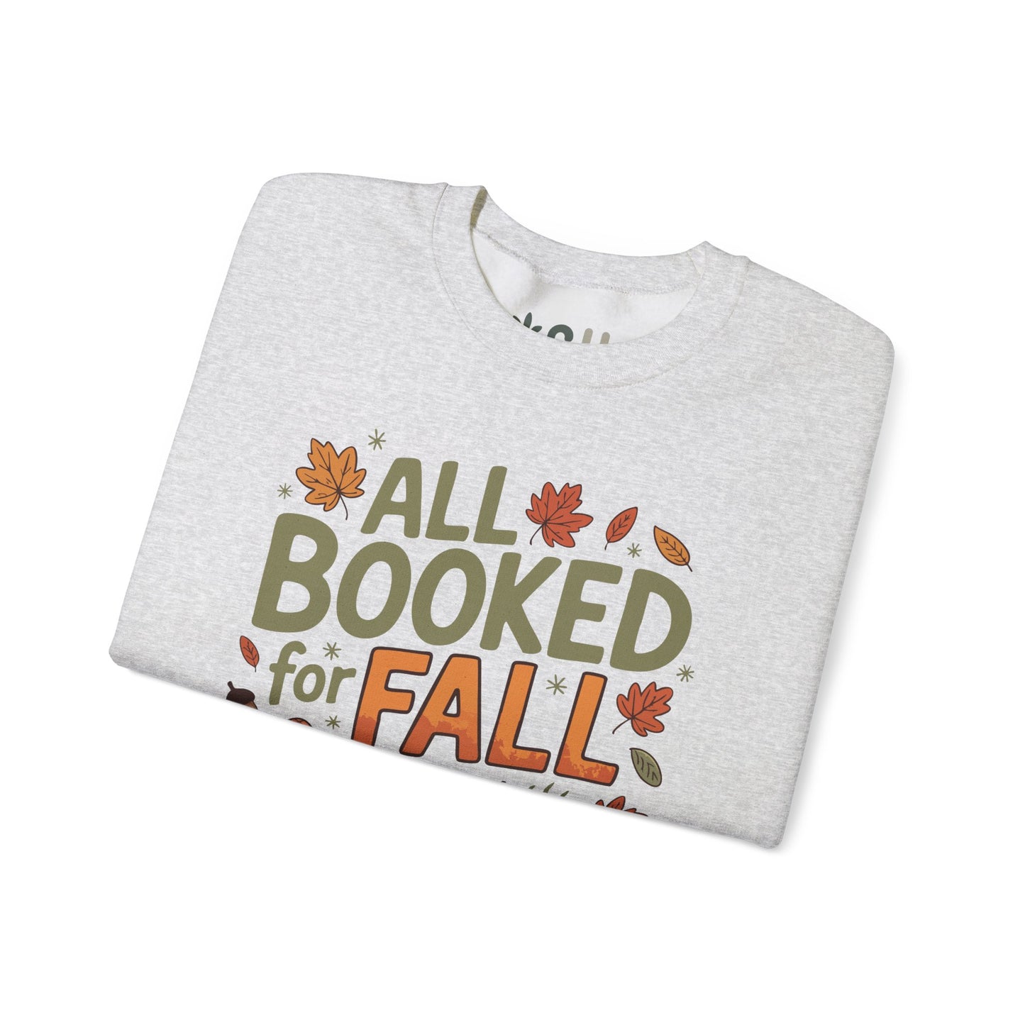 "All Booked for Fall" - Crewneck Sweatshirt