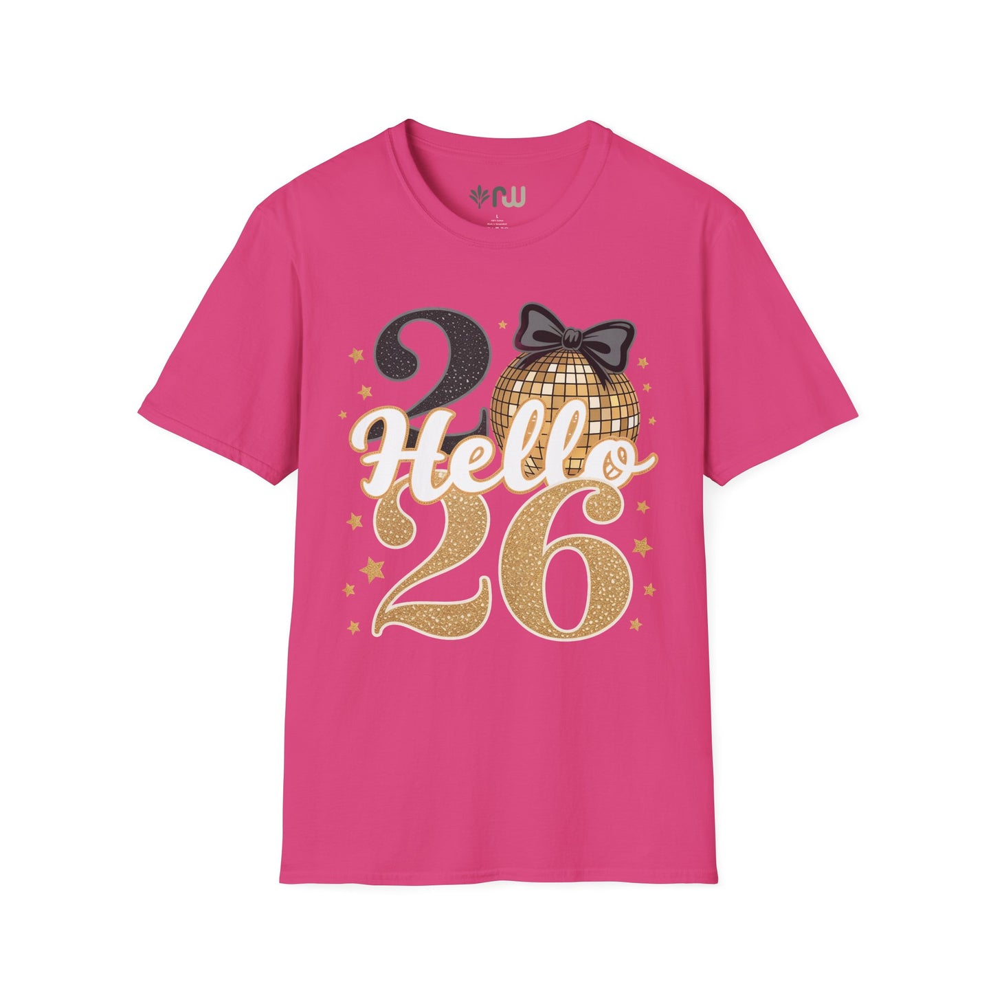 "Hello 2026" - Softstyle T-Shirt