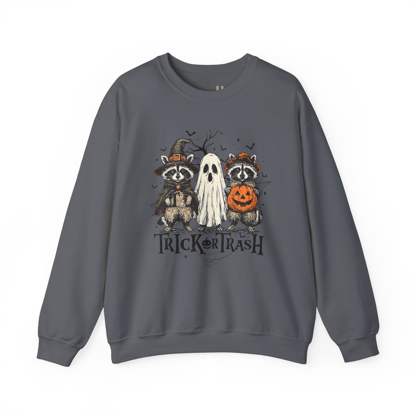 "Trick or Trash" - Crewneck Sweatshirt