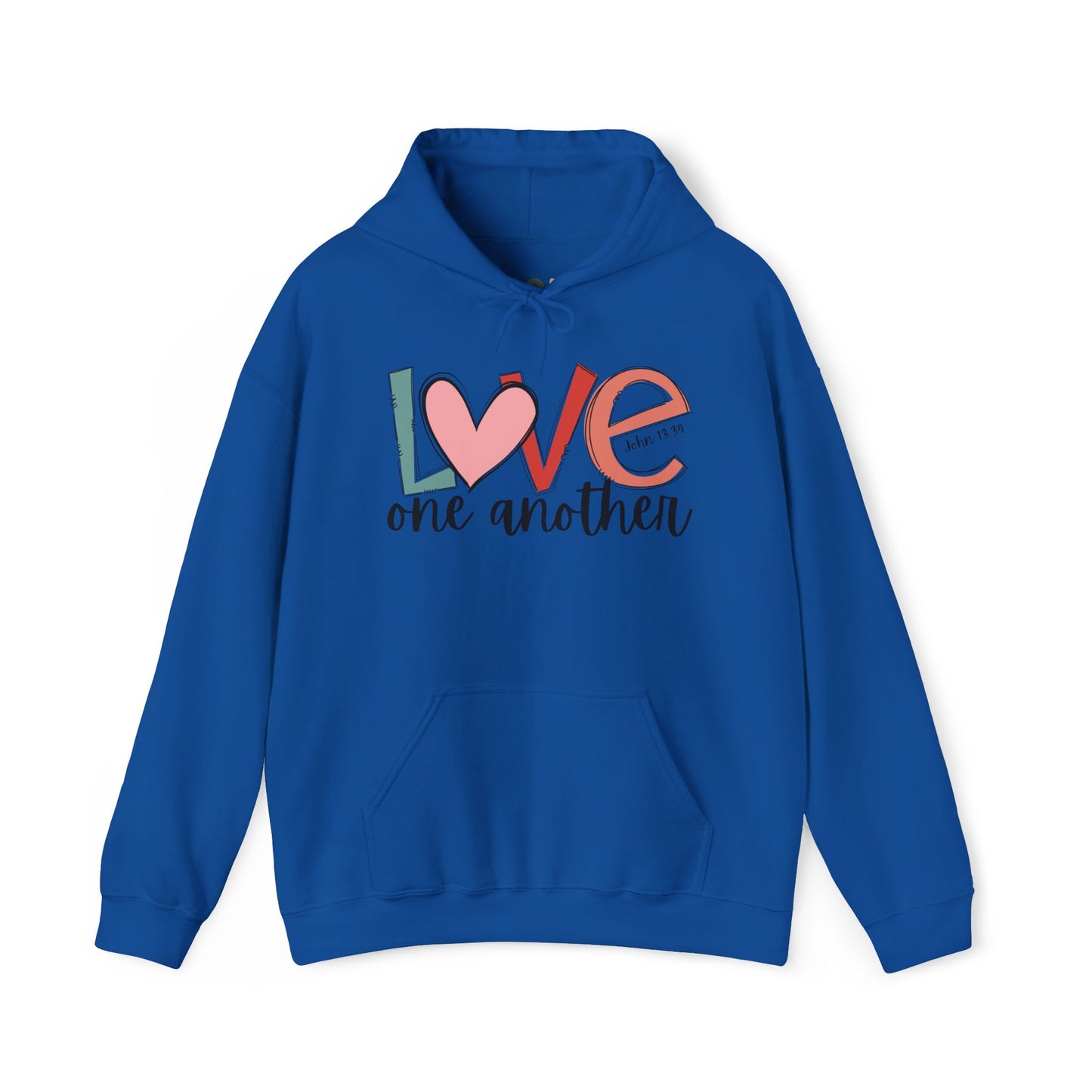 "Love One Another" Hooded Sweatshirt