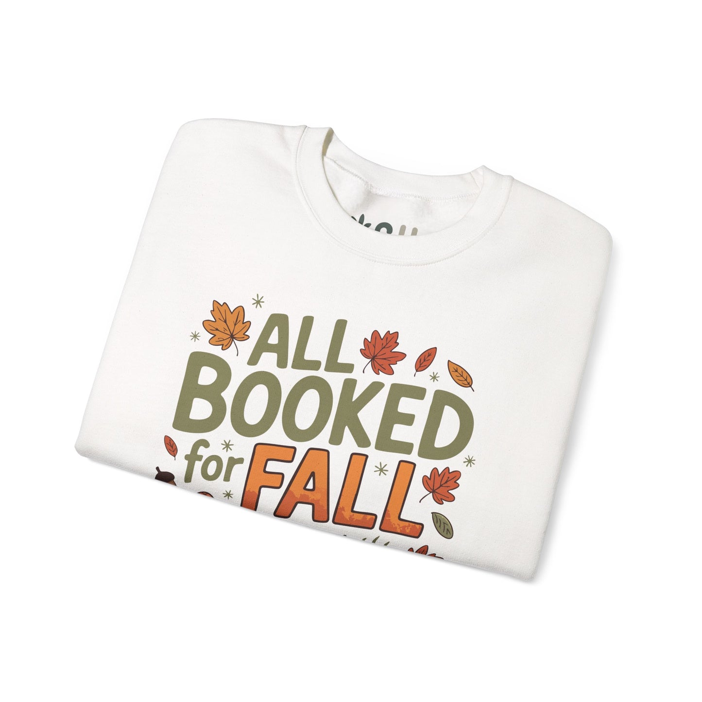 "All Booked for Fall" - Crewneck Sweatshirt