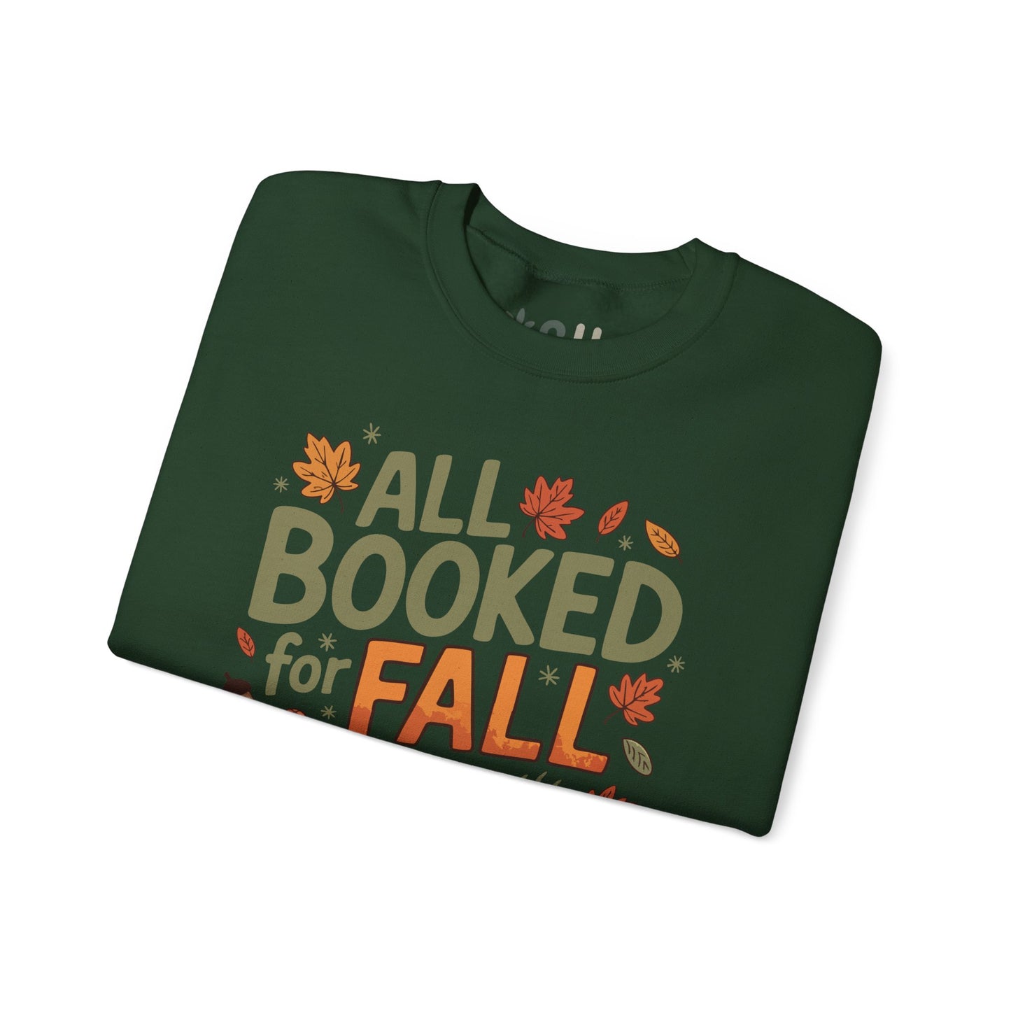 "All Booked for Fall" - Crewneck Sweatshirt