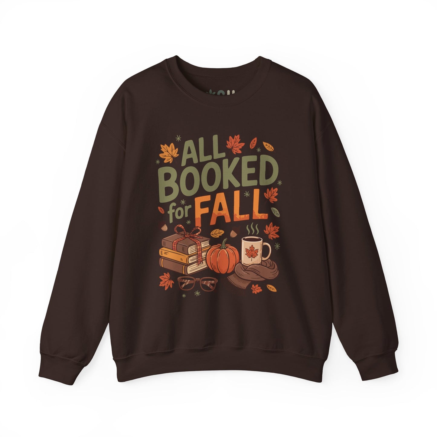 "All Booked for Fall" - Crewneck Sweatshirt