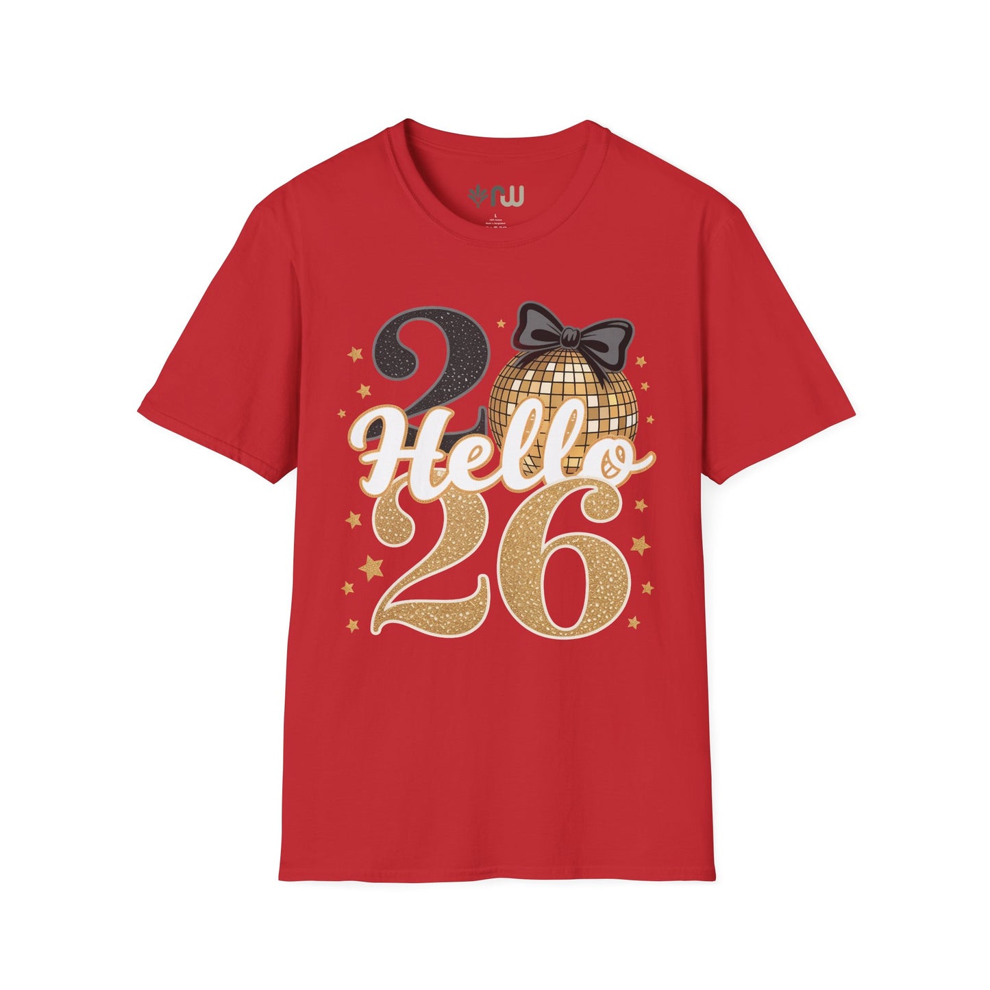 "Hello 2026" - Softstyle T-Shirt
