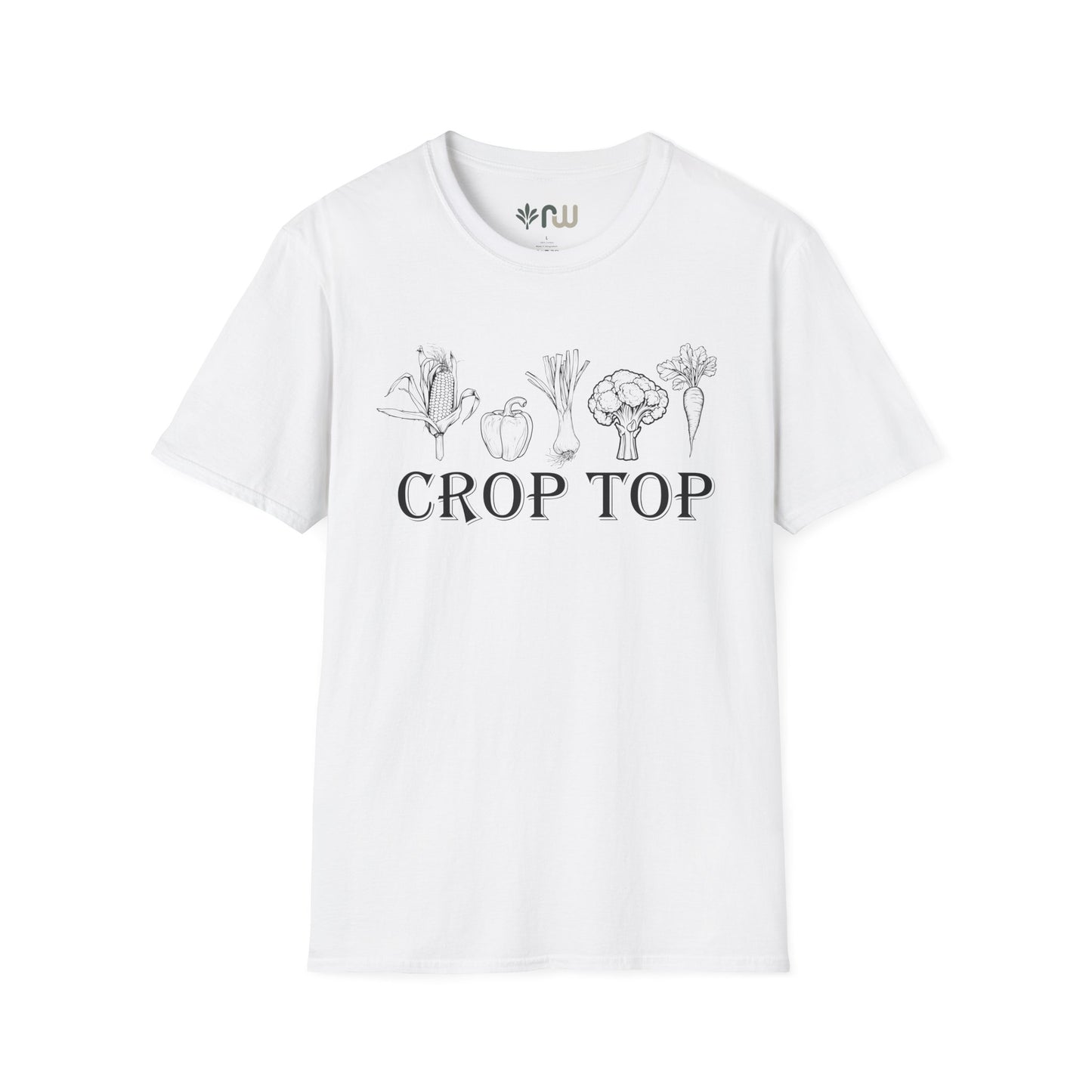 "Crop Top" Softstyle T-Shirt