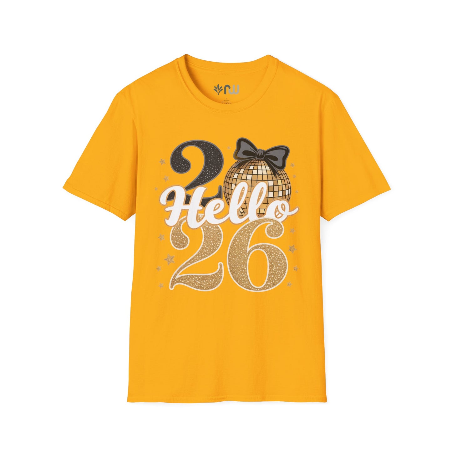 "Hello 2026" - Softstyle T-Shirt
