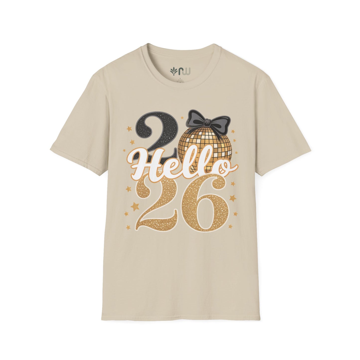 "Hello 2026" - Softstyle T-Shirt
