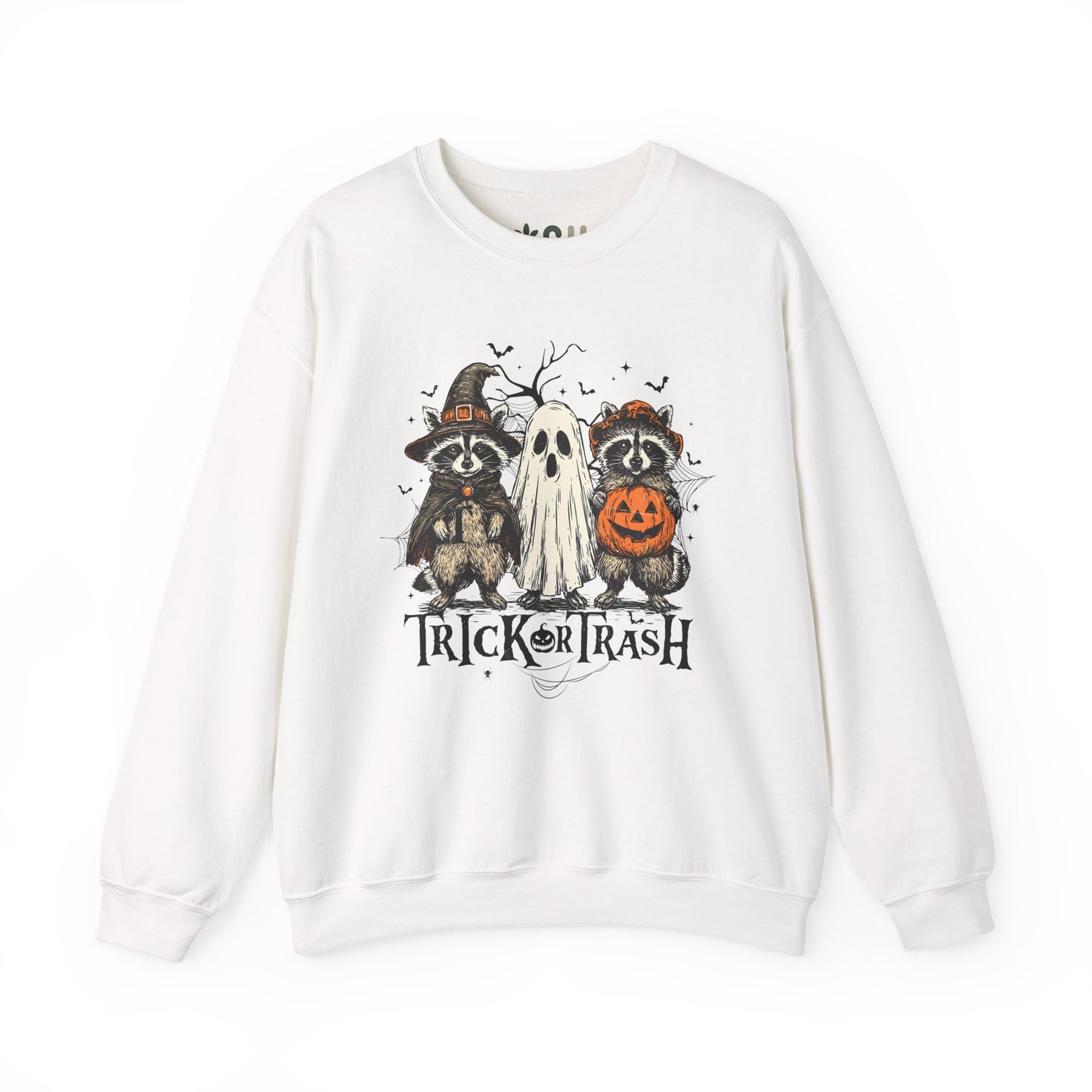 "Trick or Trash" - Crewneck Sweatshirt