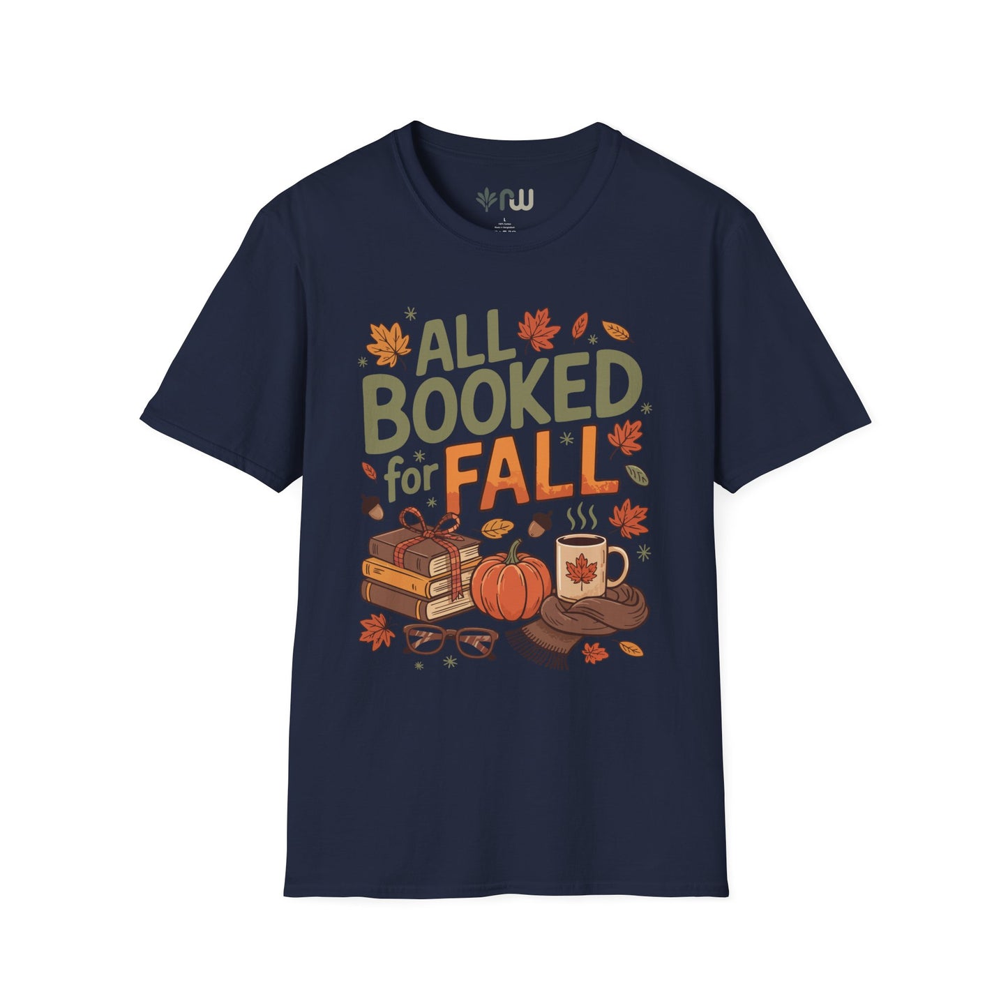 "All Booked for Fall" - Softstyle T-Shirt