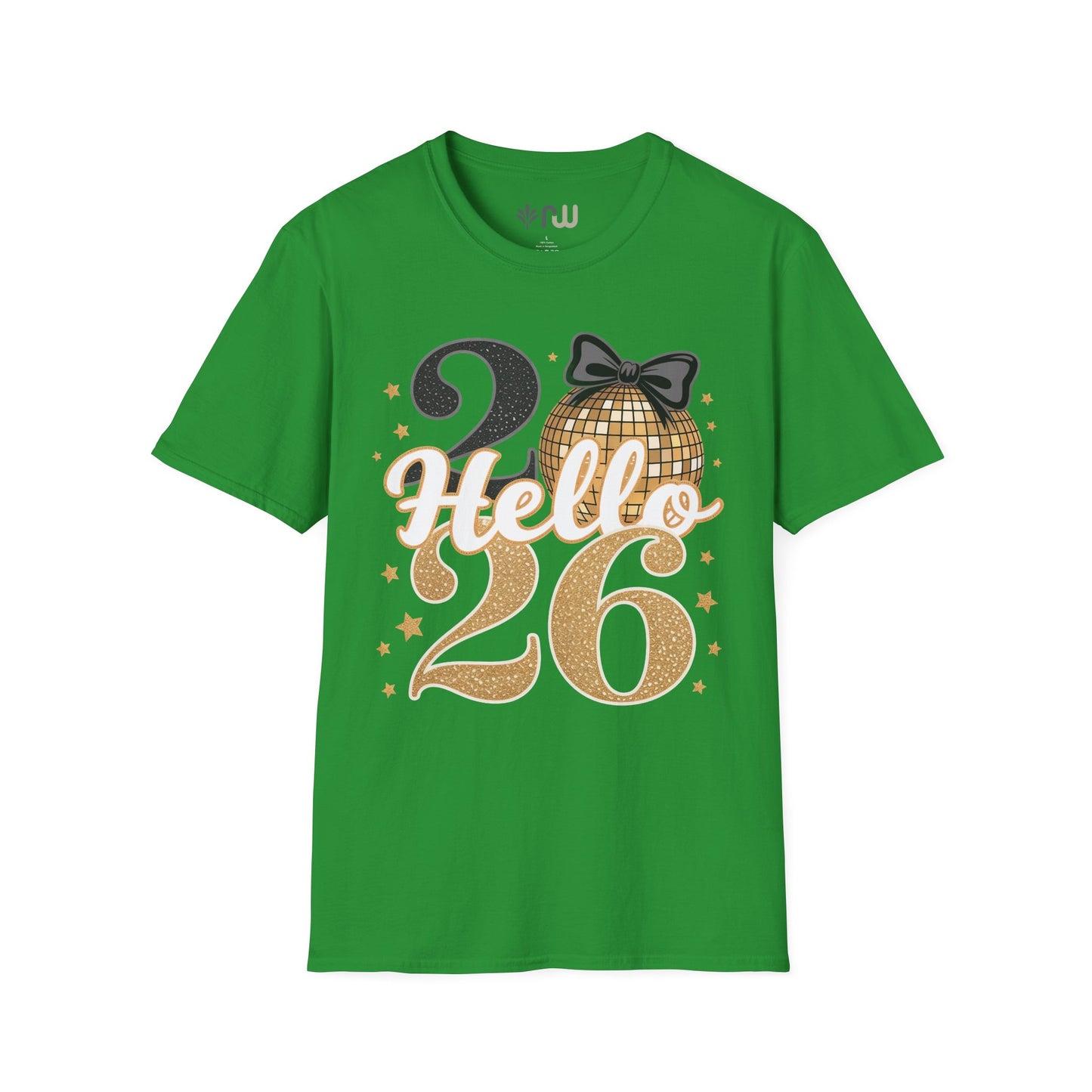 "Hello 2026" - Softstyle T-Shirt