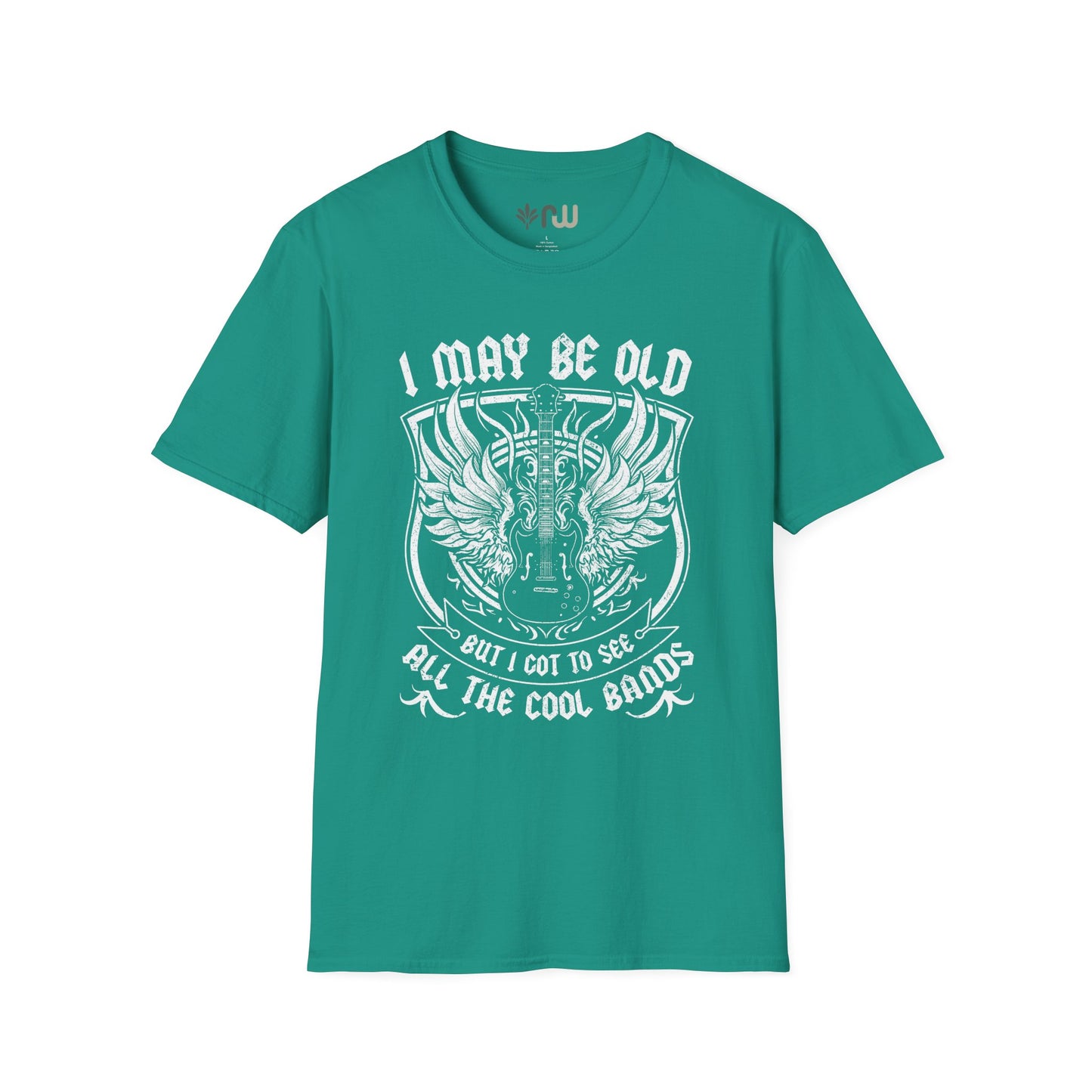 "I Got to See All the Cool Bands" Softstyle T-Shirt