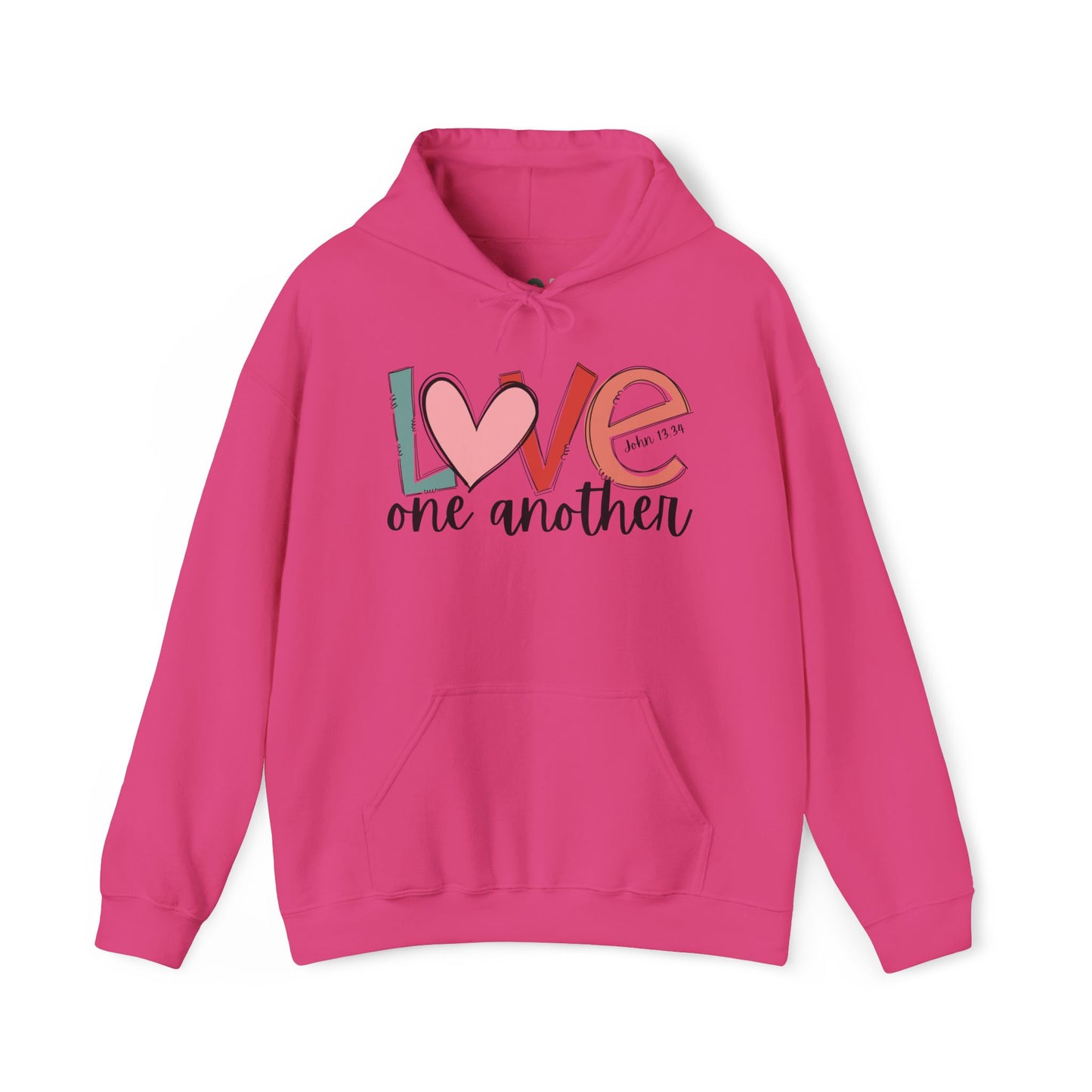 "Love One Another" Hooded Sweatshirt